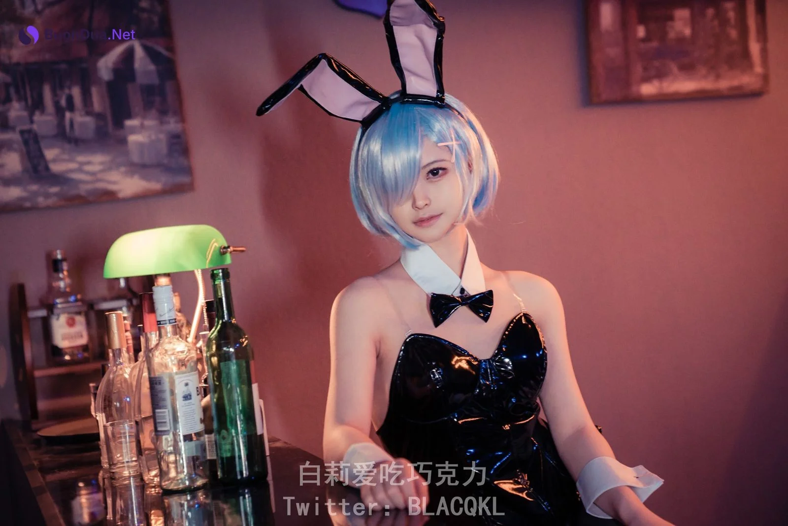 白莉愛吃巧克力 蕾姆兔女郎 - Photo 16