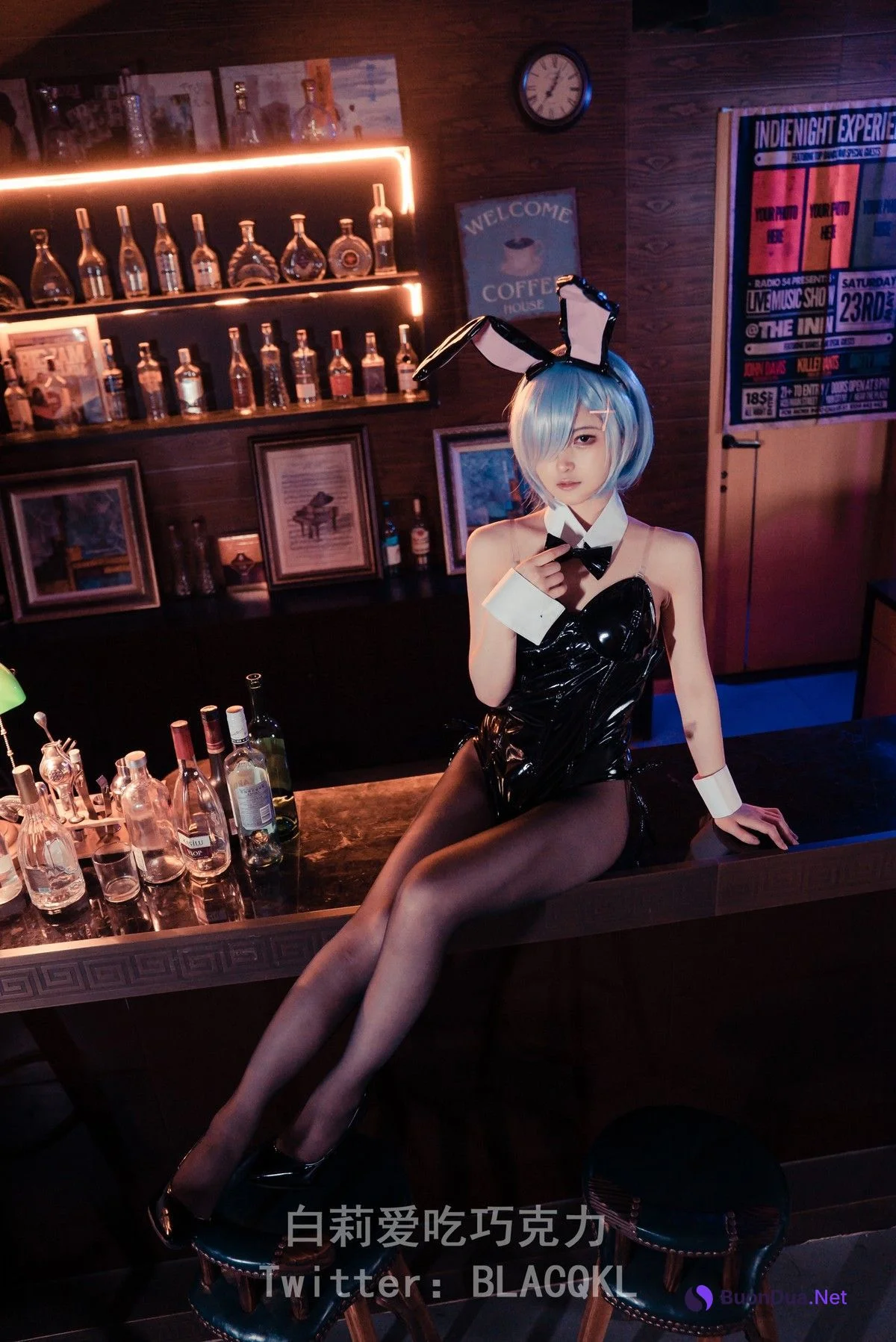 白莉愛吃巧克力 蕾姆兔女郎 - Photo 17