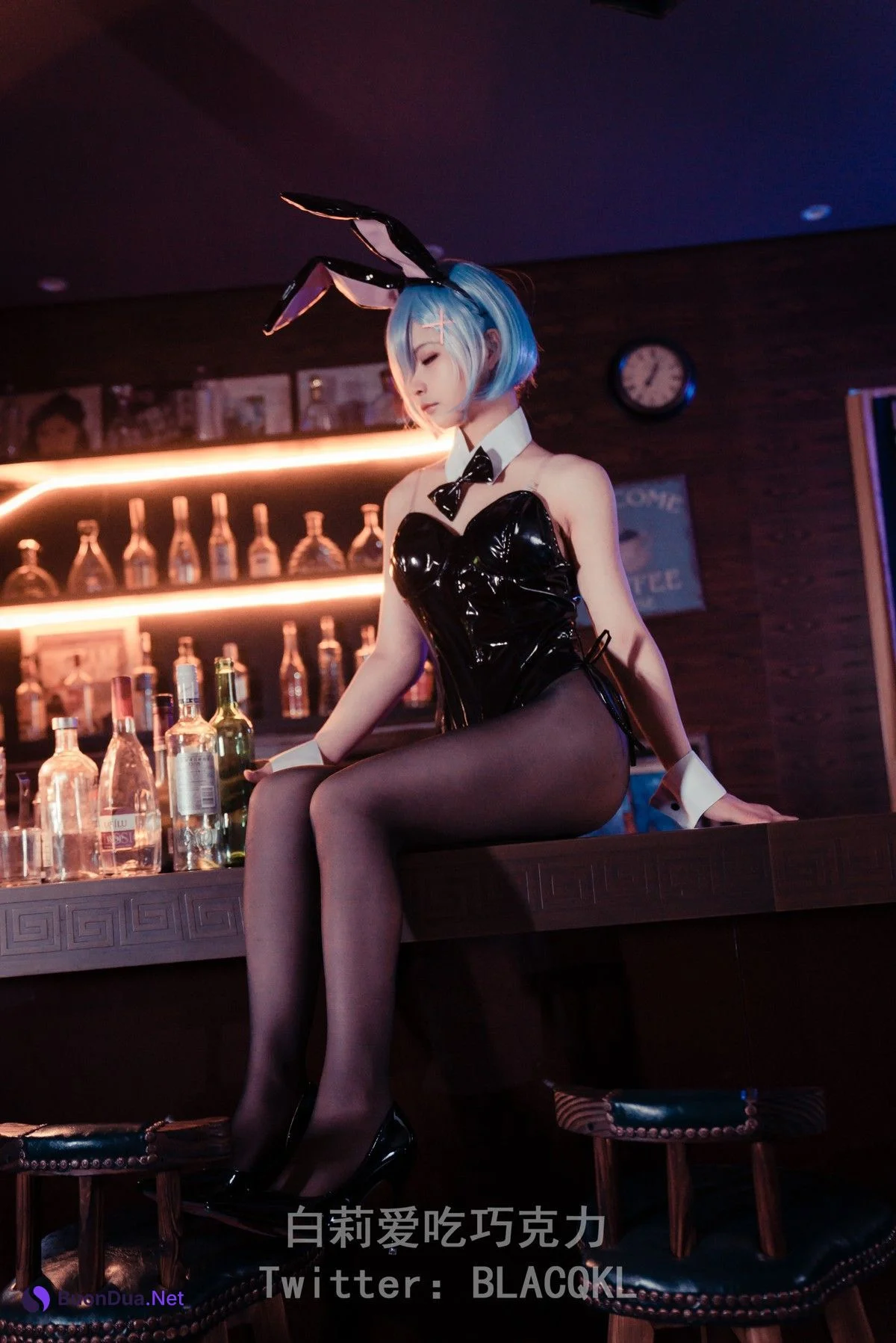 白莉愛吃巧克力 蕾姆兔女郎 - Photo 19