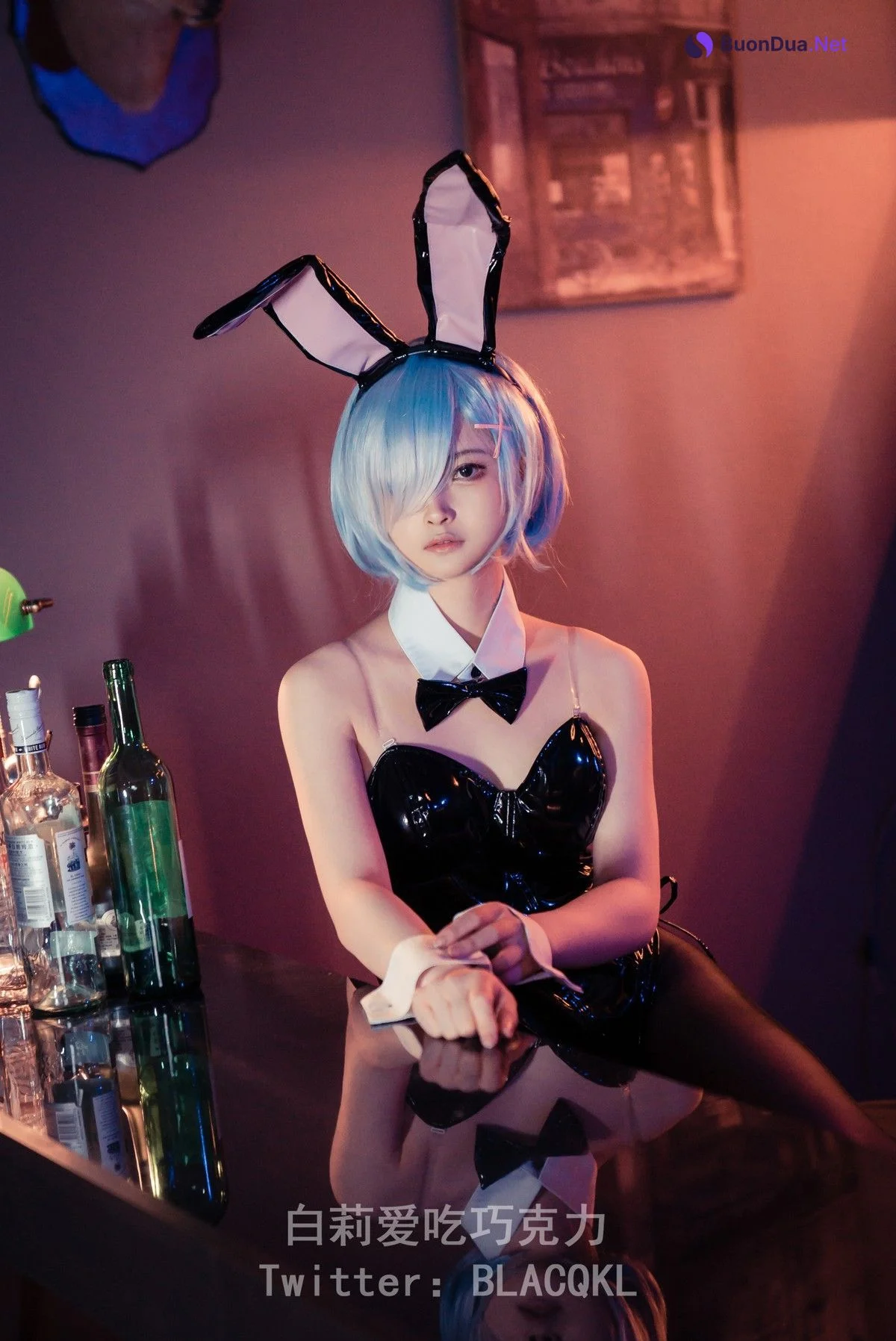 白莉愛吃巧克力 蕾姆兔女郎 - Photo 20
