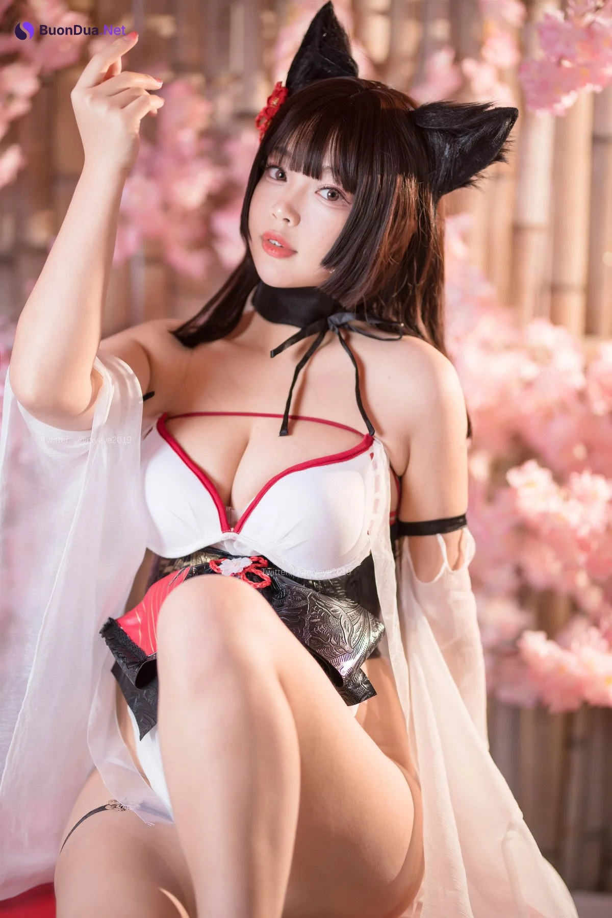 萌系小姐姐 白烨 湿身泳装 - Photo 2