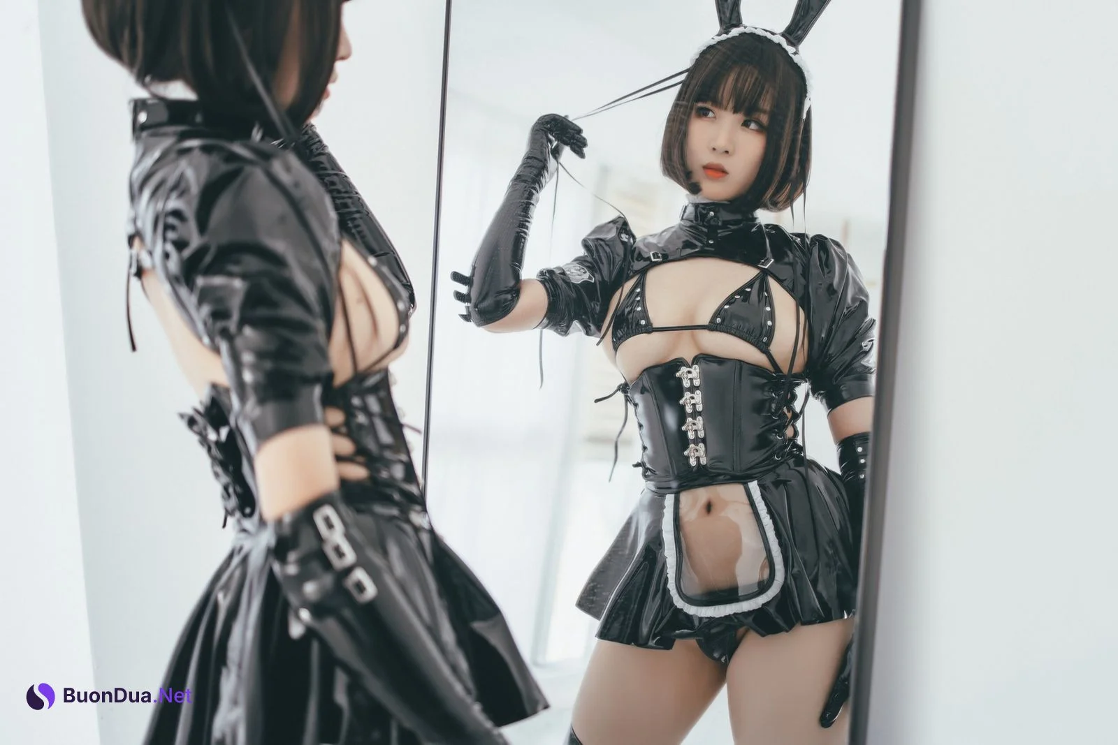 [轩萧学姐] 兔女郎女仆 - Photo 10