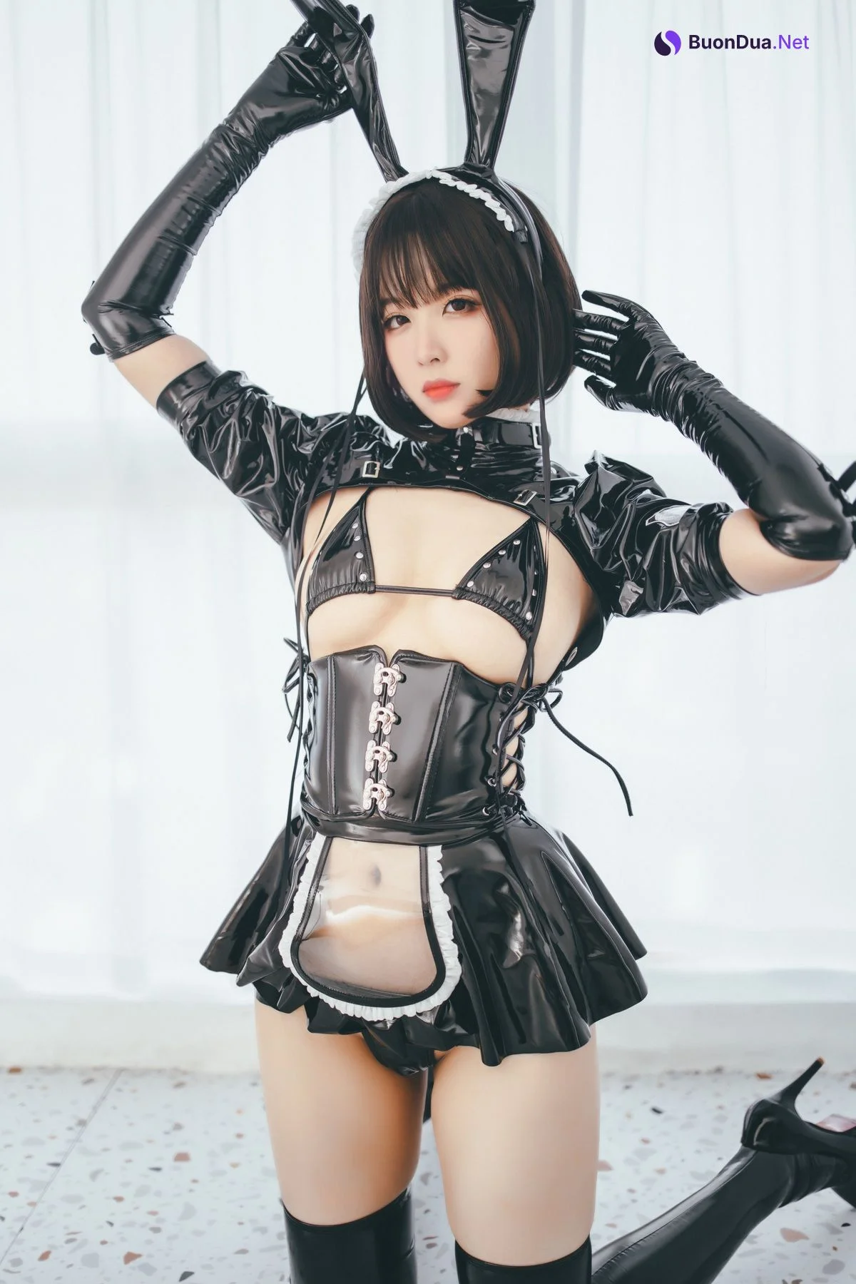 [轩萧学姐] 兔女郎女仆 - Photo 17