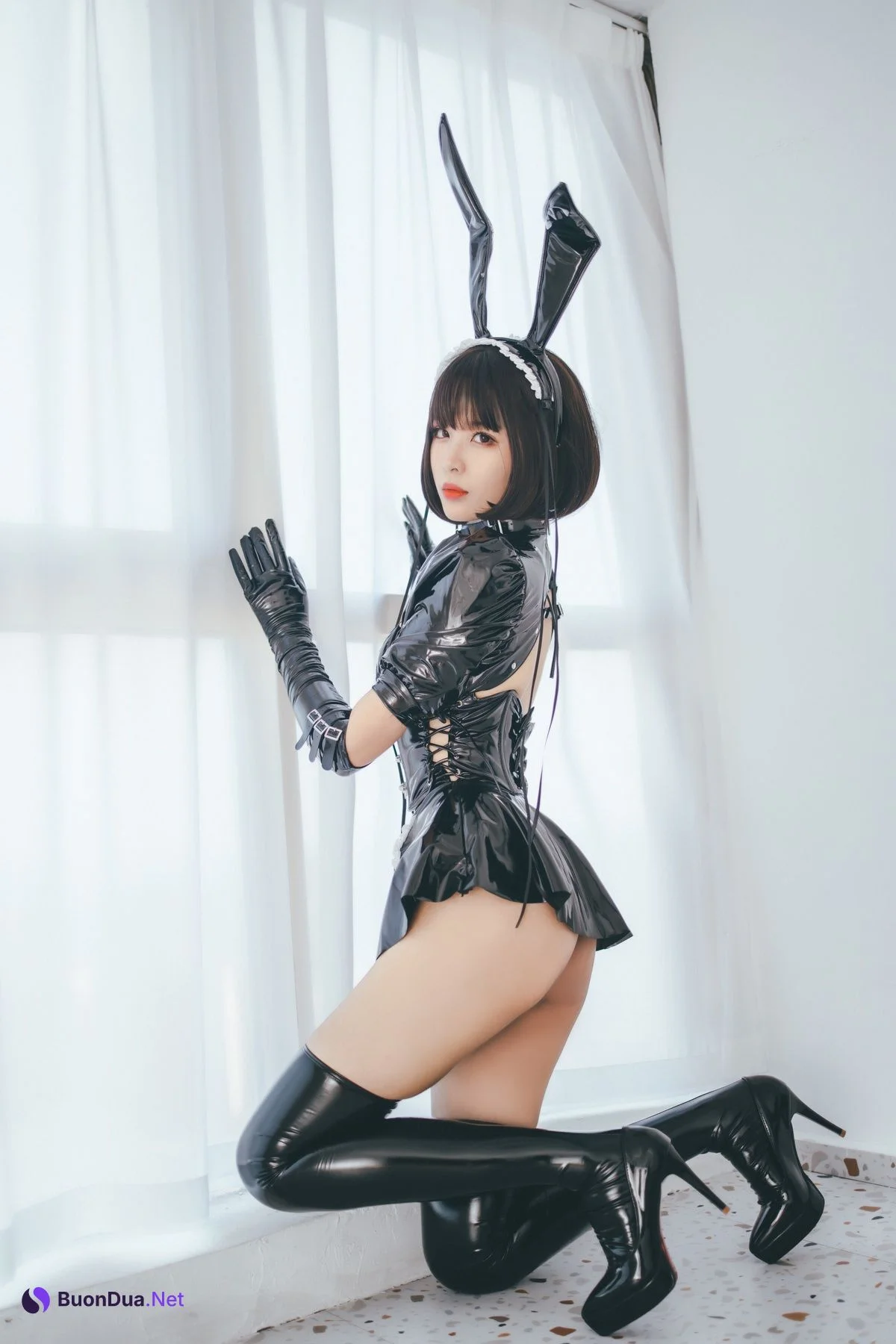 [轩萧学姐] 兔女郎女仆 - Photo 3