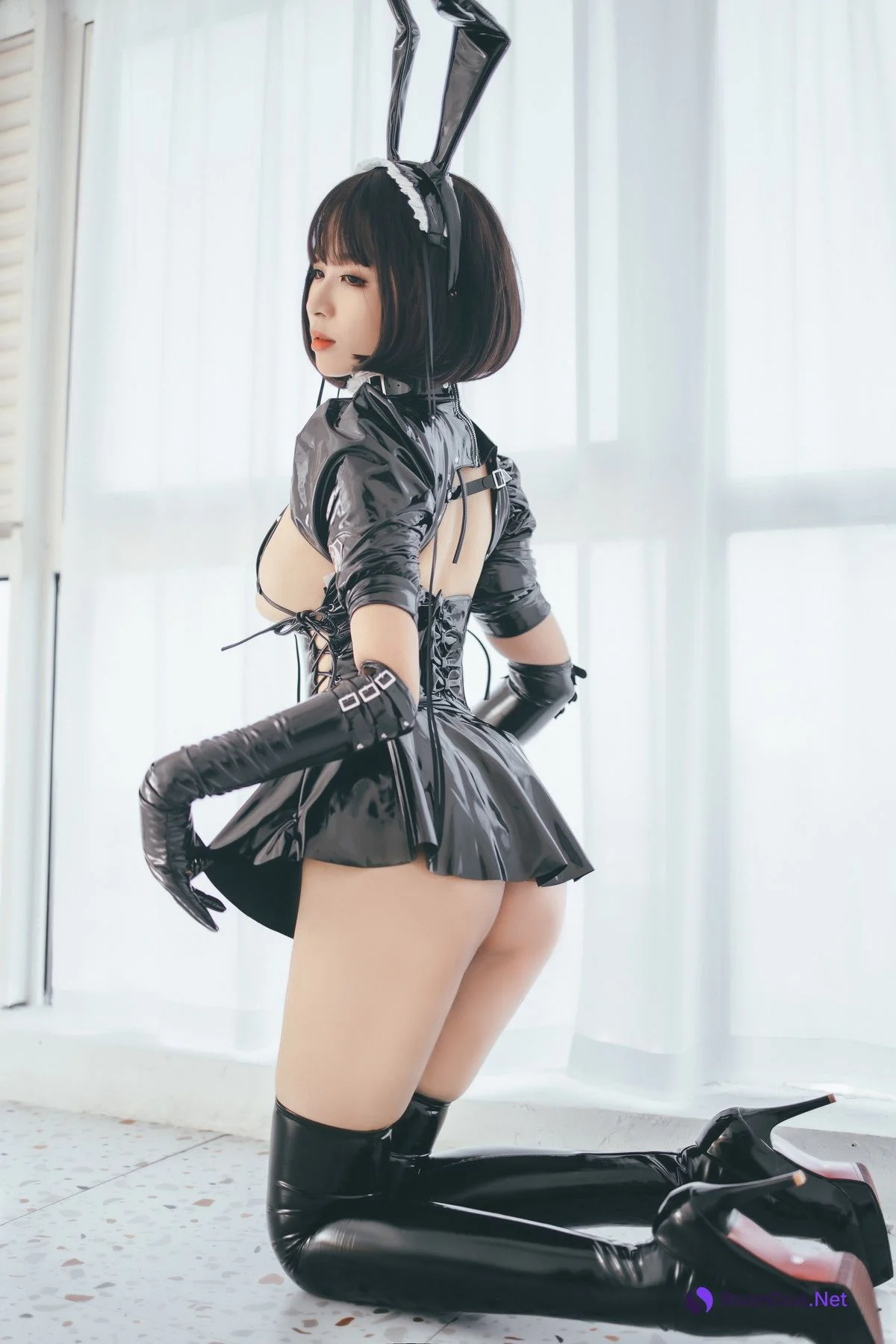 [轩萧学姐] 兔女郎女仆 - Photo 8