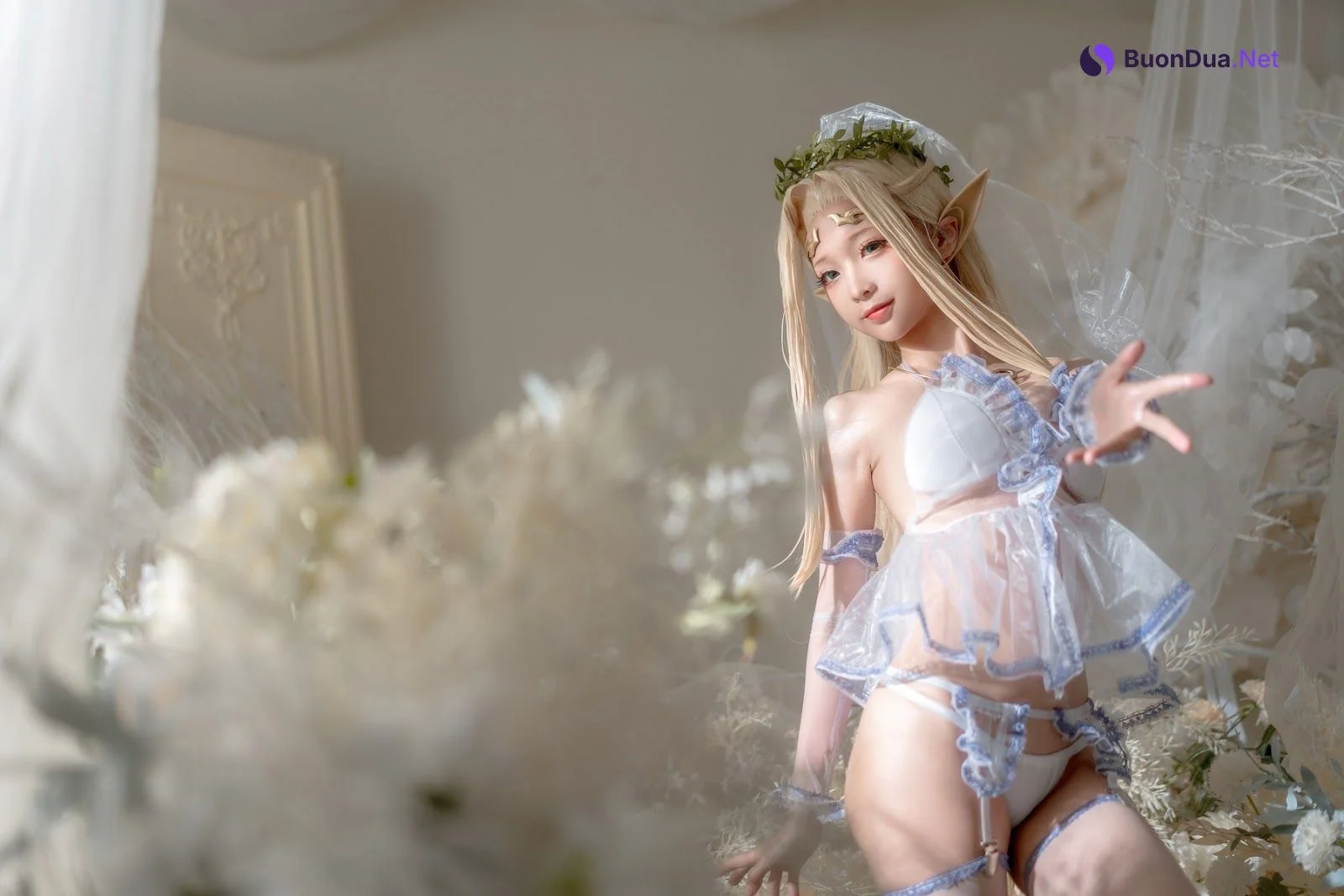 [蠢沫沫] 白精灵 婚纱 - Photo 17