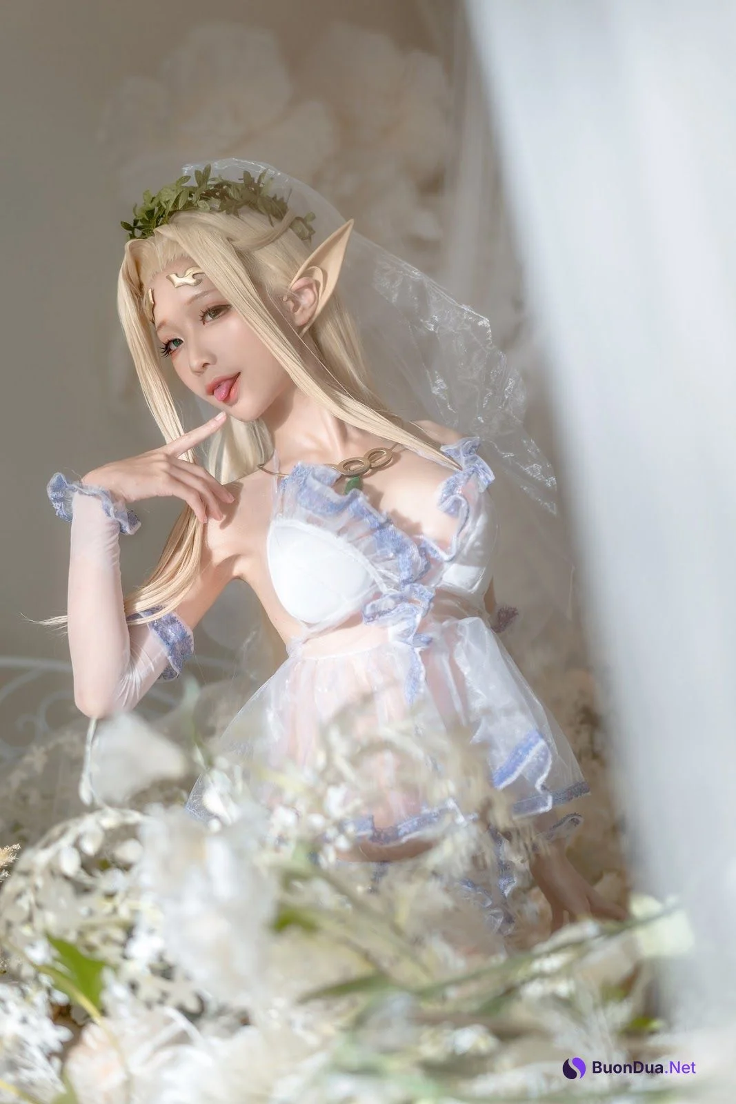[蠢沫沫] 白精灵 婚纱 - Photo 20