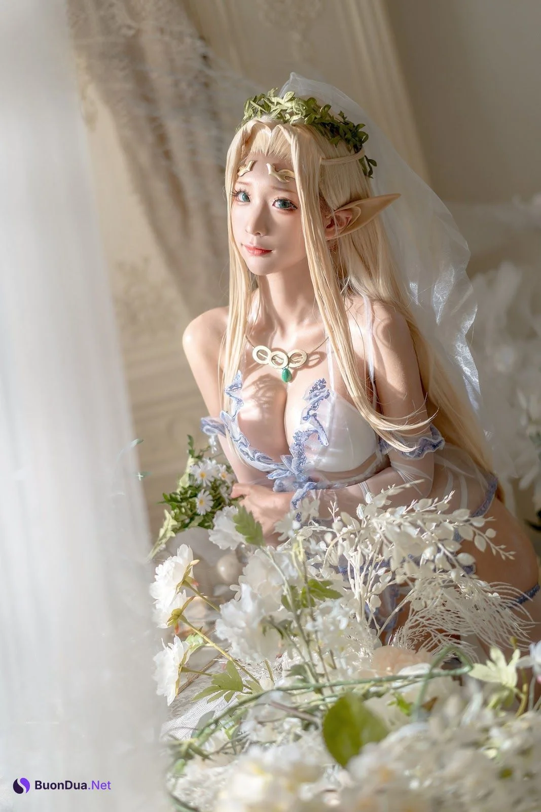 [蠢沫沫] 白精灵 婚纱 - Photo 4