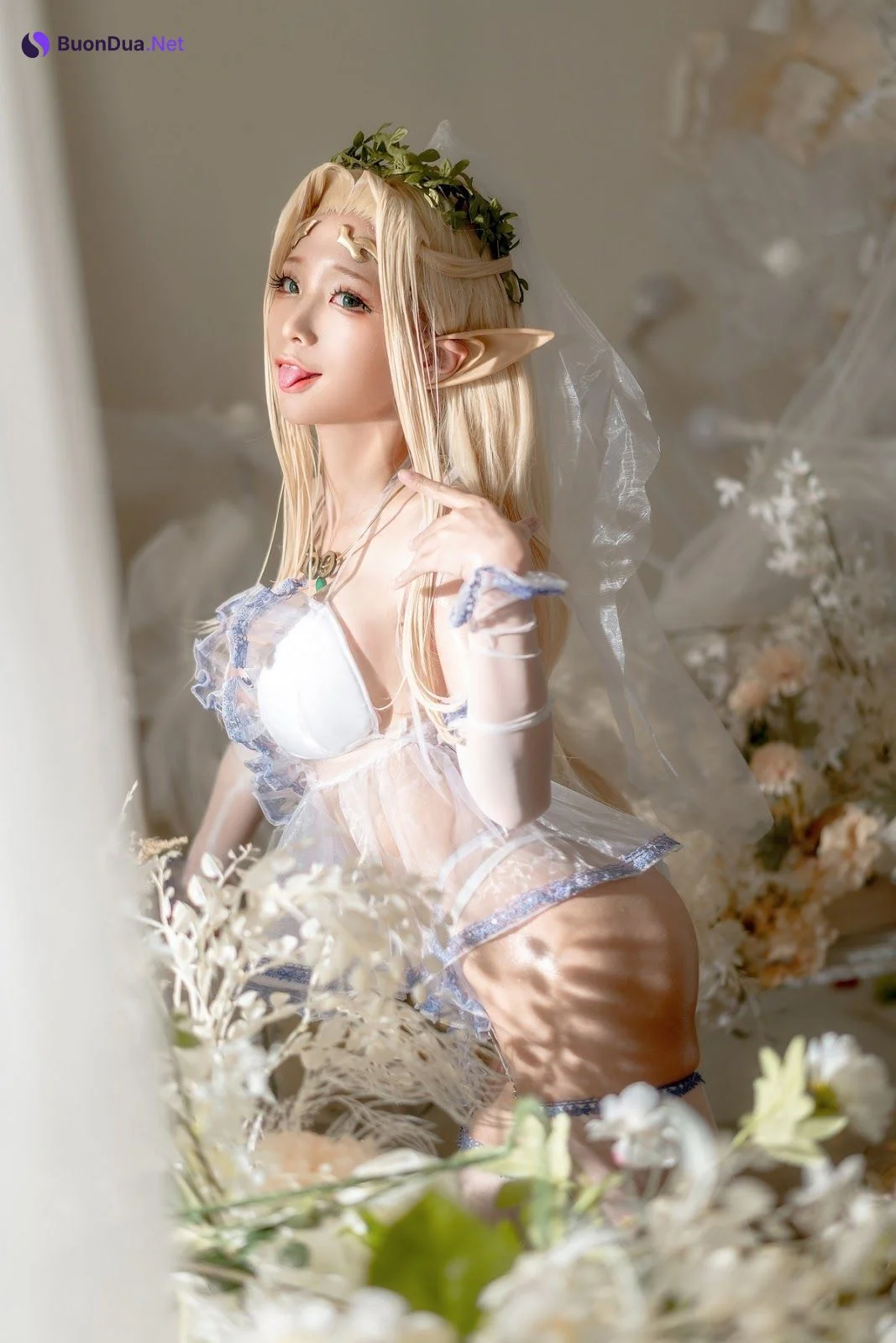 [蠢沫沫] 白精灵 婚纱 - Photo 7
