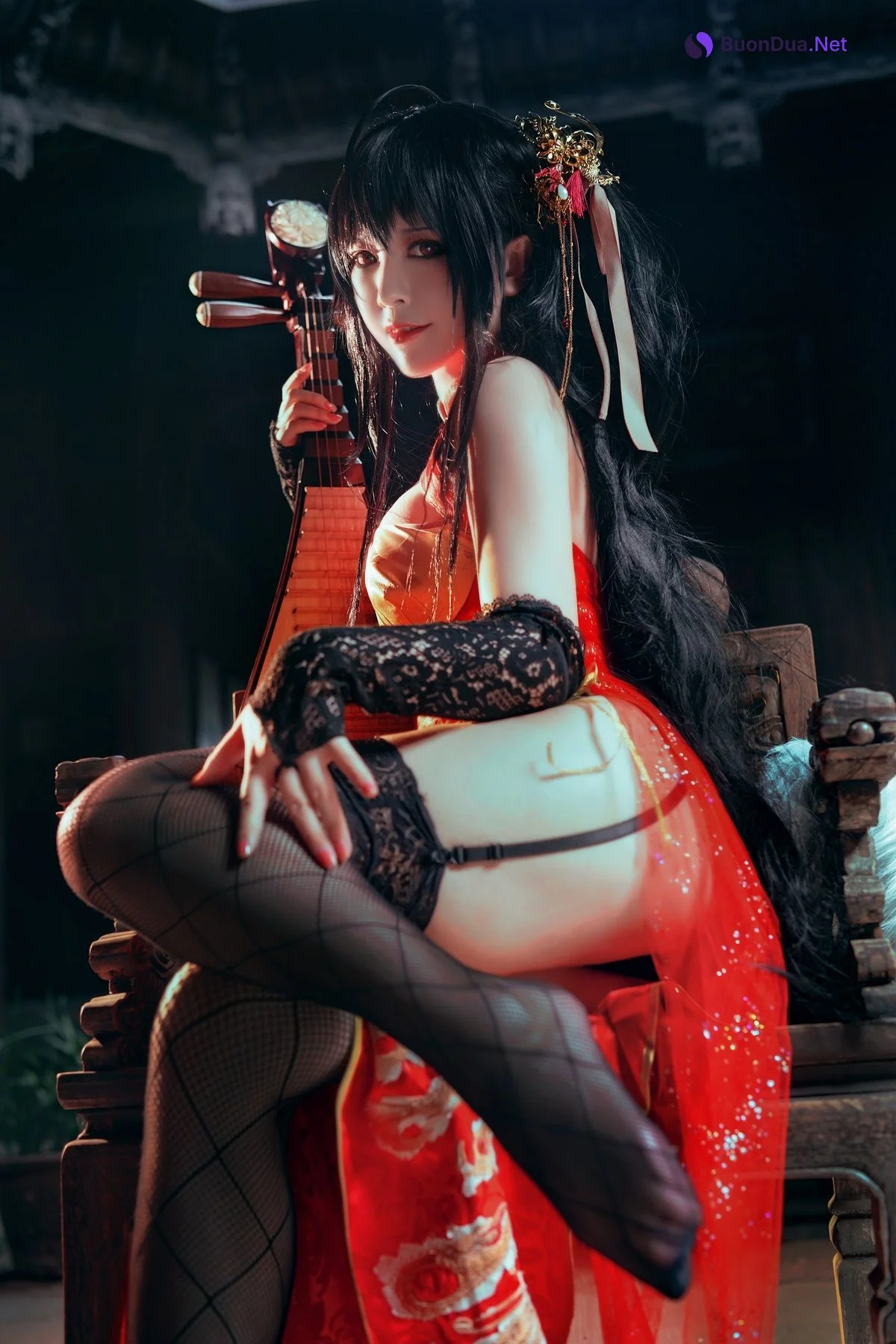 [半半子] 大凤旗袍 - Photo 10