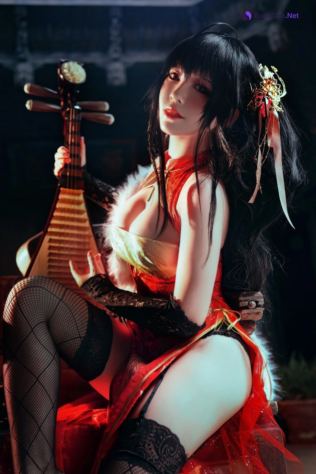 [半半子] 大凤旗袍 - Photo 11