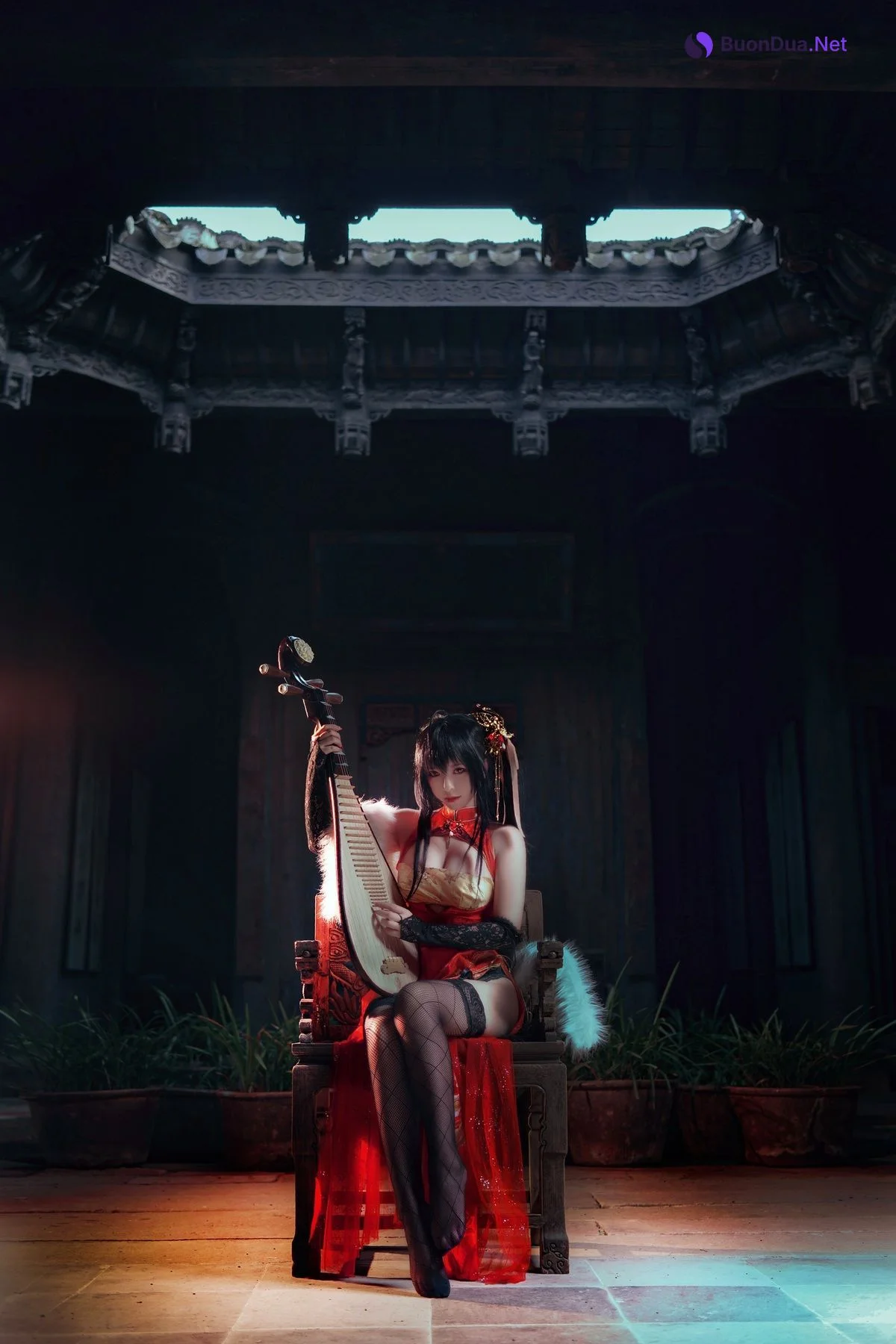 [半半子] 大凤旗袍 - Photo 4