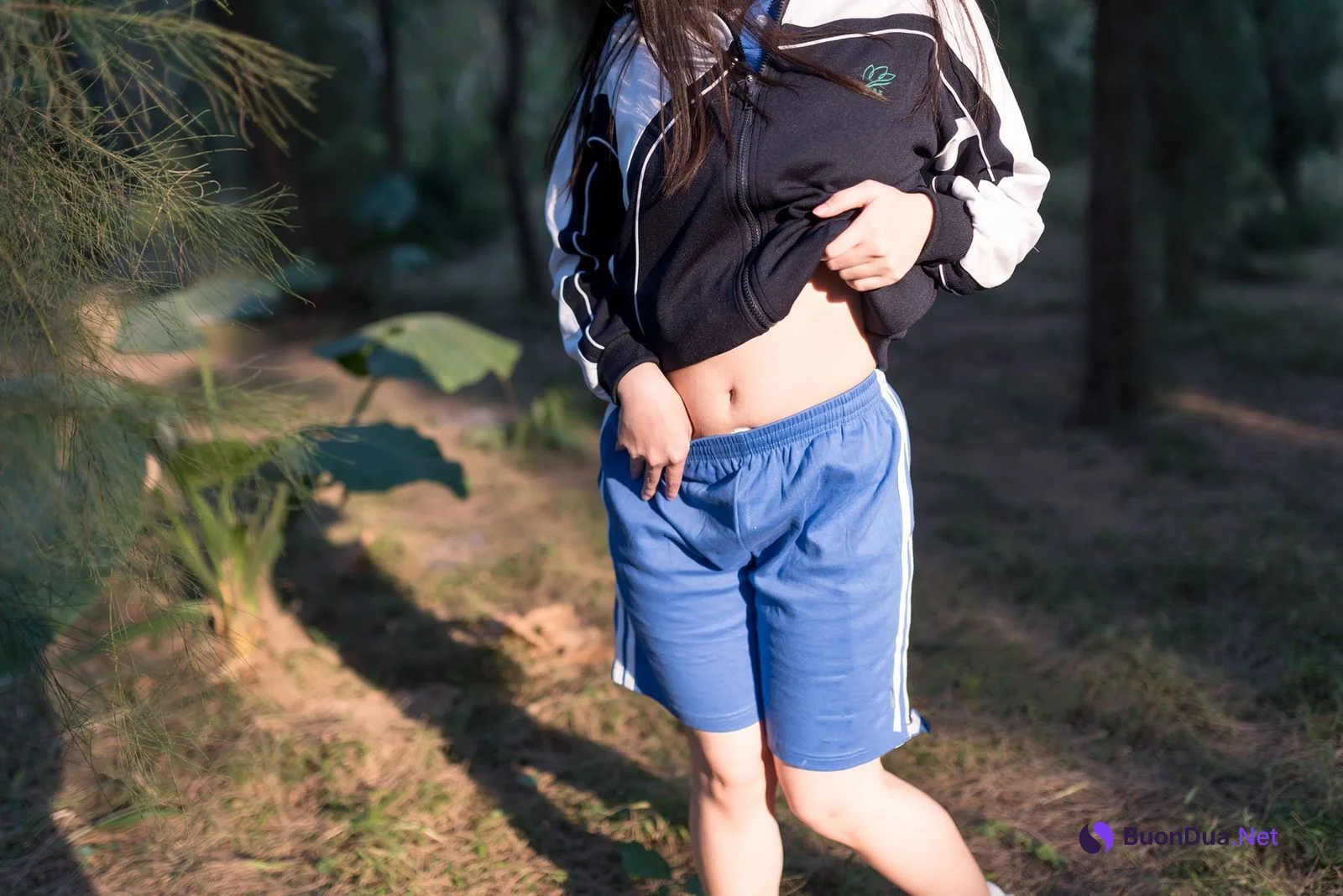 室外校服無聖光套圖 - Photo 17