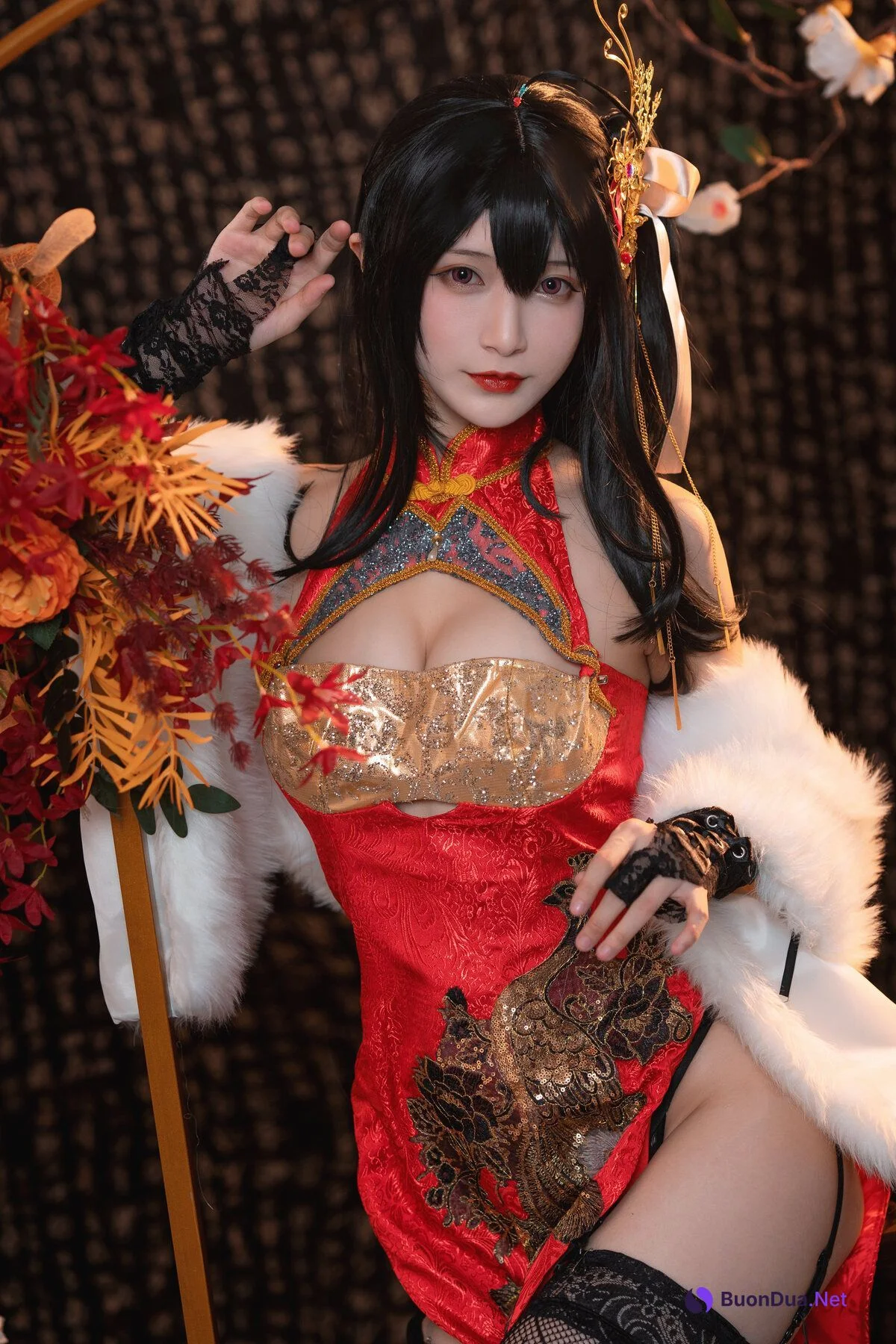 [铁板烧鬼舞] 大凤 旗袍 - Photo 10