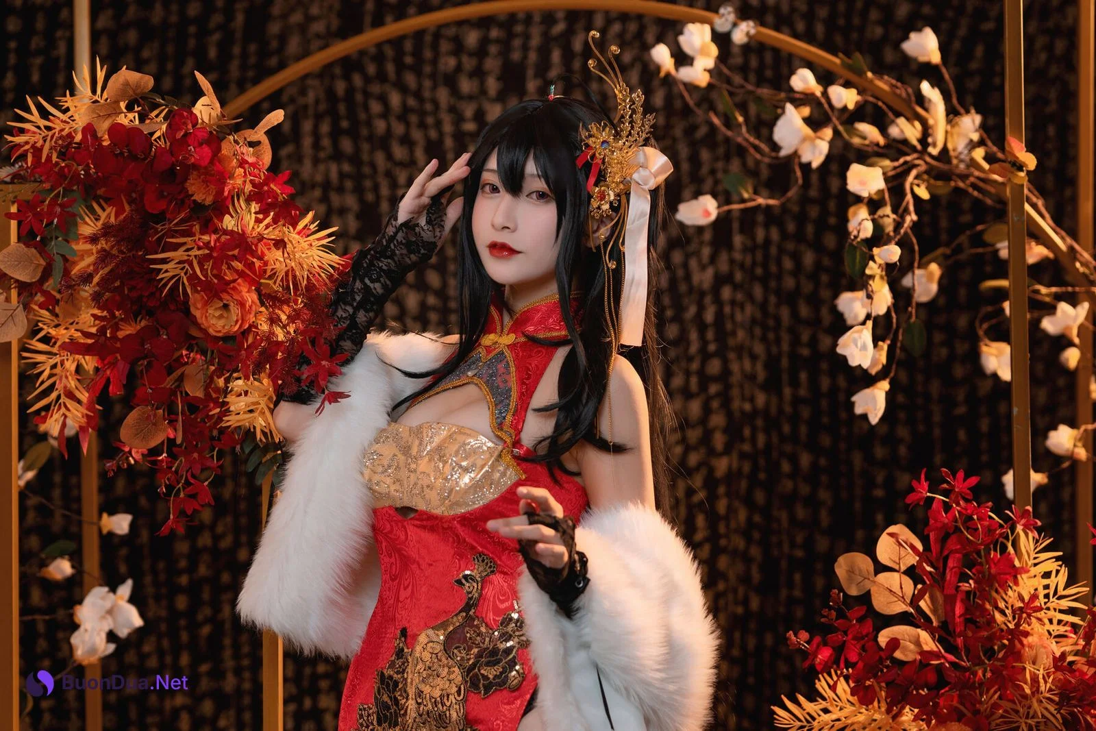 [铁板烧鬼舞] 大凤 旗袍 - Photo 11