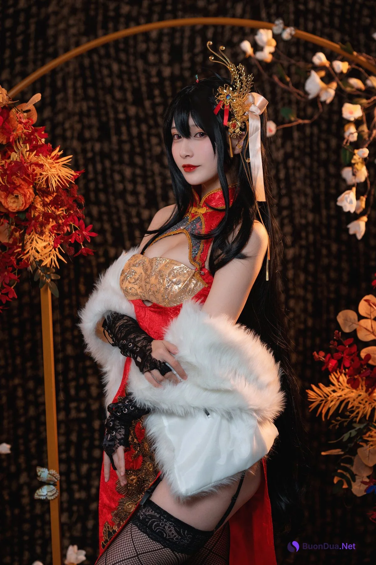 [铁板烧鬼舞] 大凤 旗袍 - Photo 12