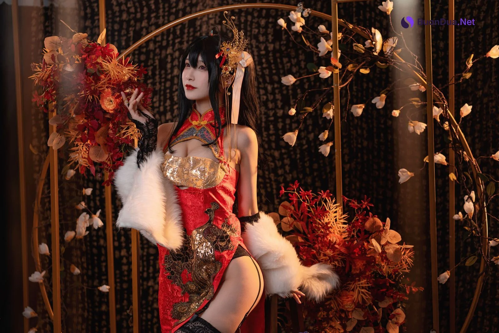 [铁板烧鬼舞] 大凤 旗袍 - Photo 13