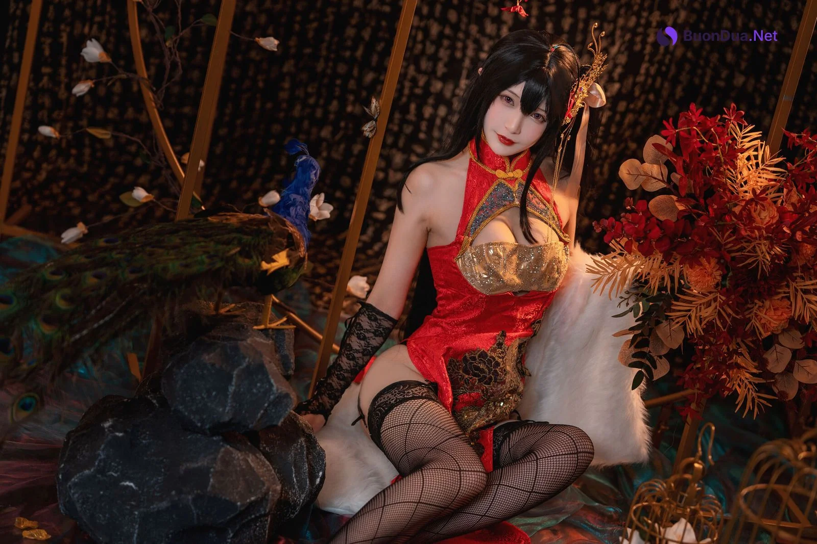 [铁板烧鬼舞] 大凤 旗袍 - Photo 16