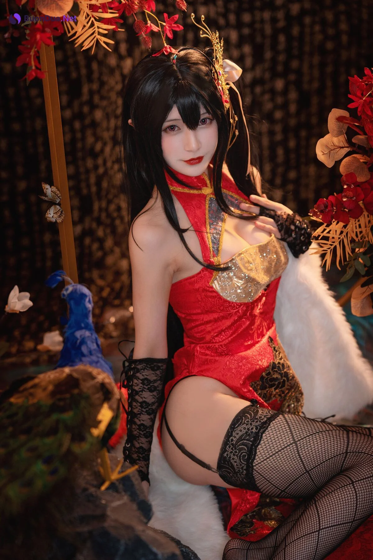 [铁板烧鬼舞] 大凤 旗袍 - Photo 17