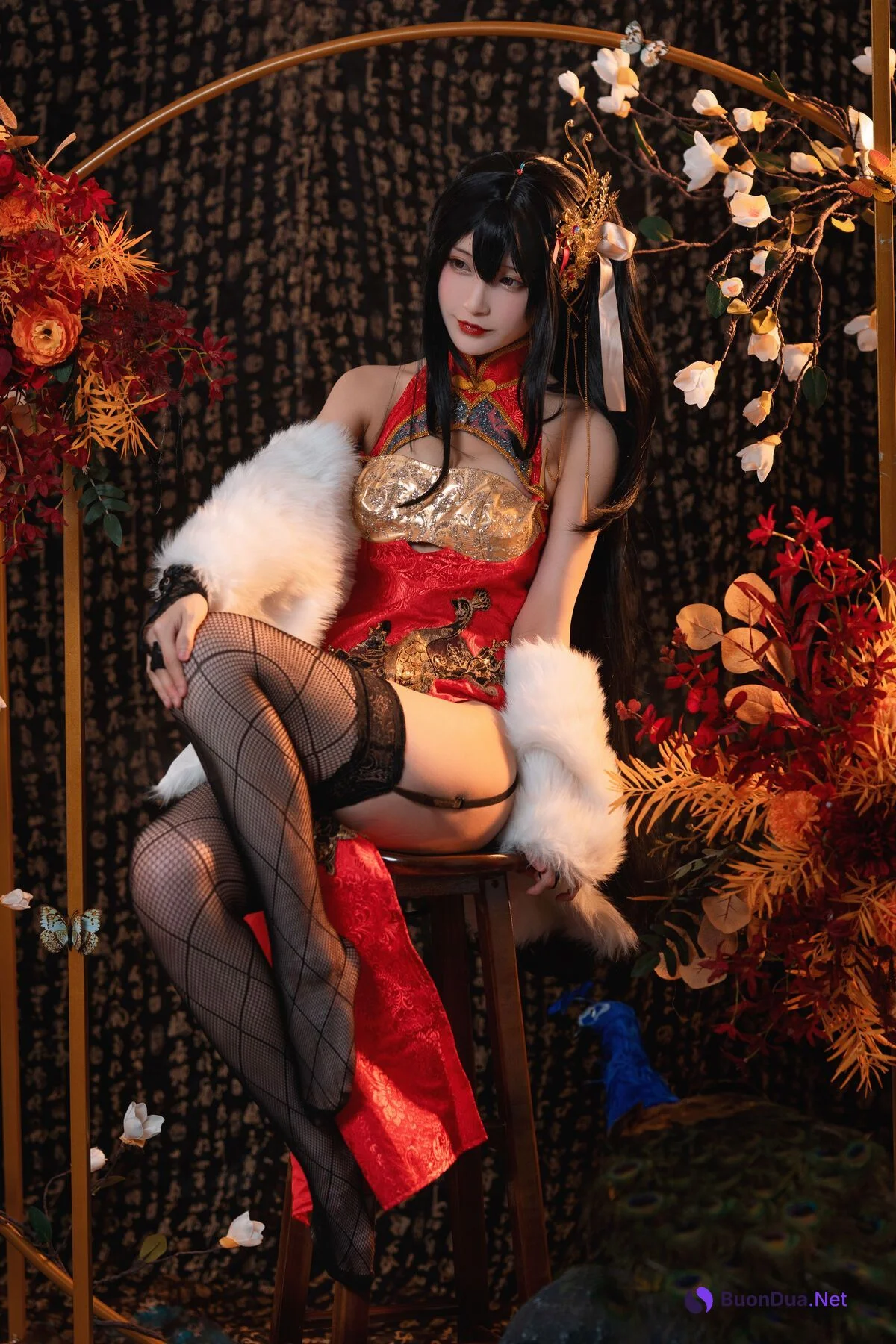 [铁板烧鬼舞] 大凤 旗袍 - Photo 5