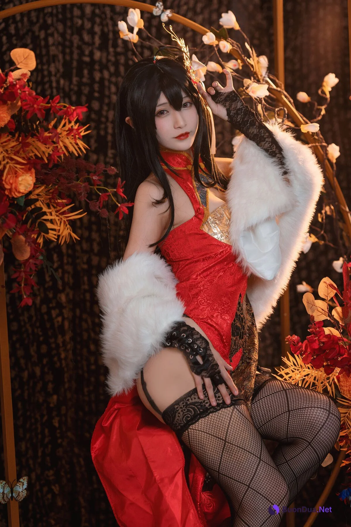 [铁板烧鬼舞] 大凤 旗袍 - Photo 7