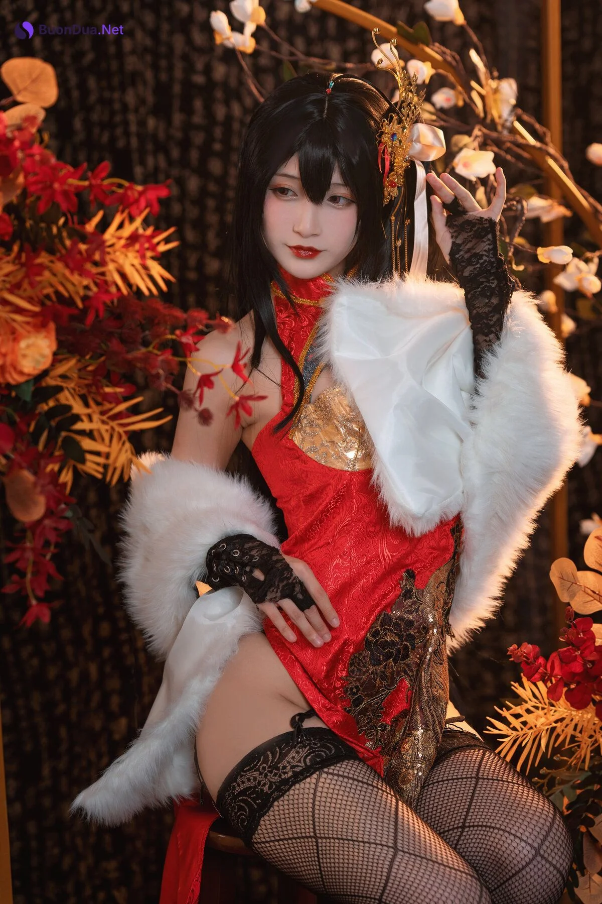 [铁板烧鬼舞] 大凤 旗袍 - Photo 8
