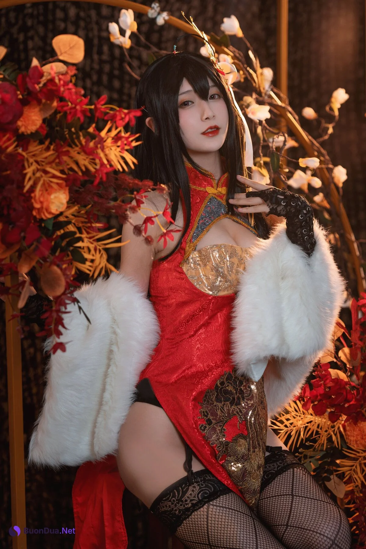 [铁板烧鬼舞] 大凤 旗袍 - Photo 9