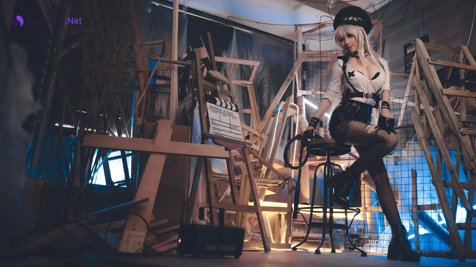 [芋圆侑子] 甘古特监狱服 - Photo 3