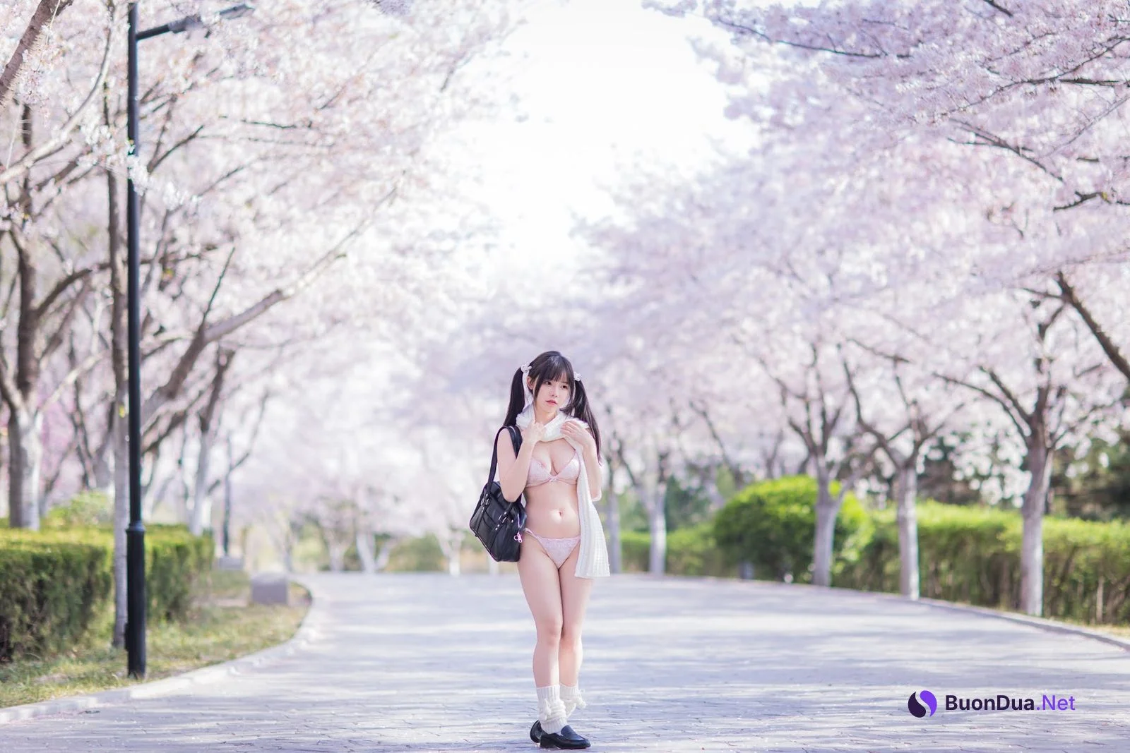 六味帝皇酱 – 樱花女友 - 照片 11