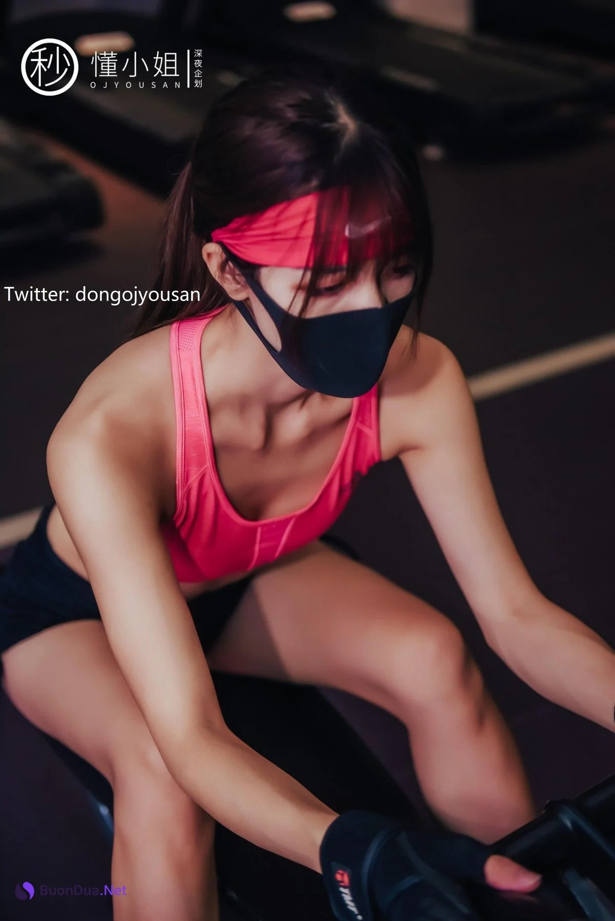 推特露出女神懂小姐 健身房露出極品身材超美誘人至極 - 写真 14