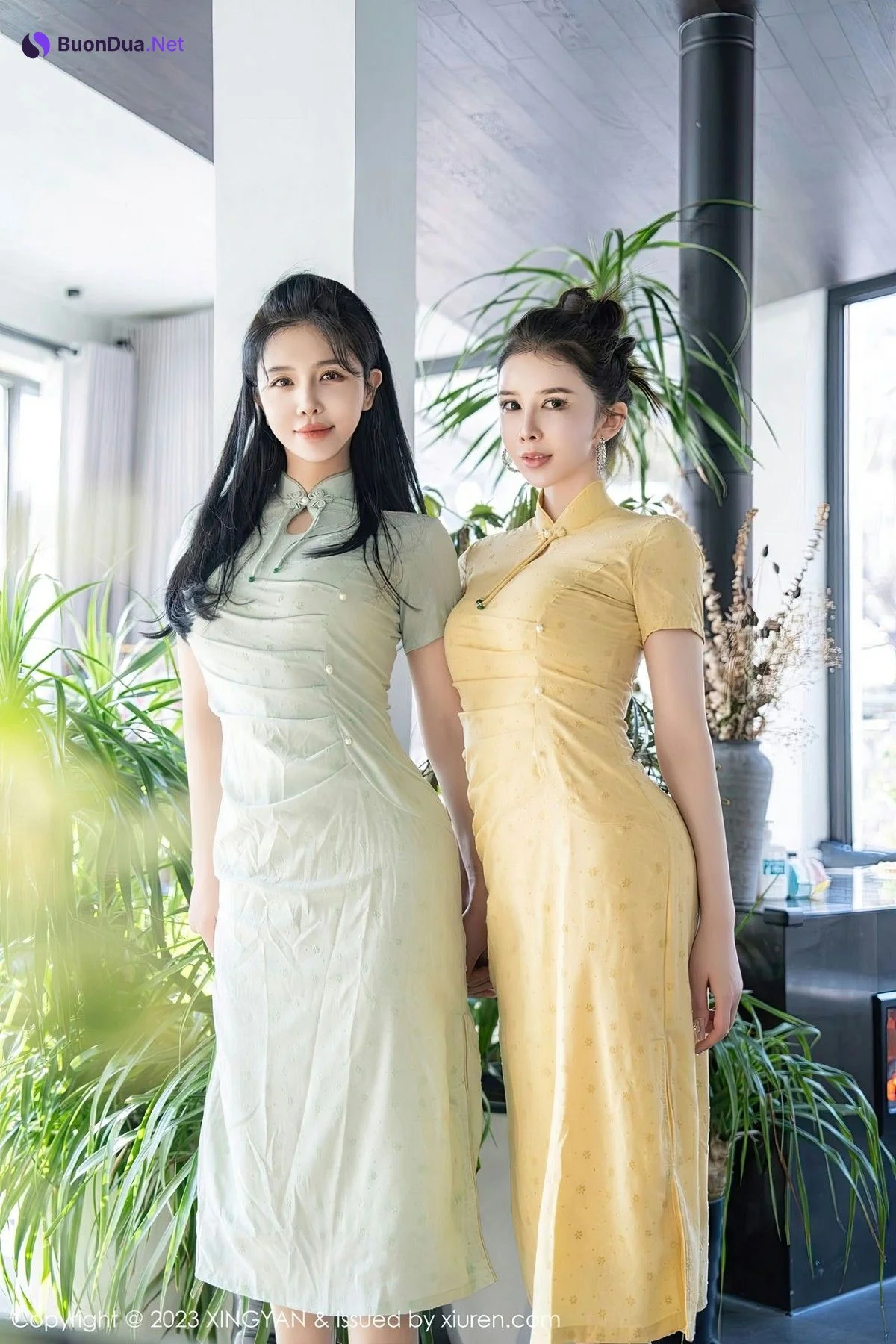 [XingYan星颜社] Vol.183 LiuYuEr刘钰儿 & LiLiSha李丽莎 - 사진 15