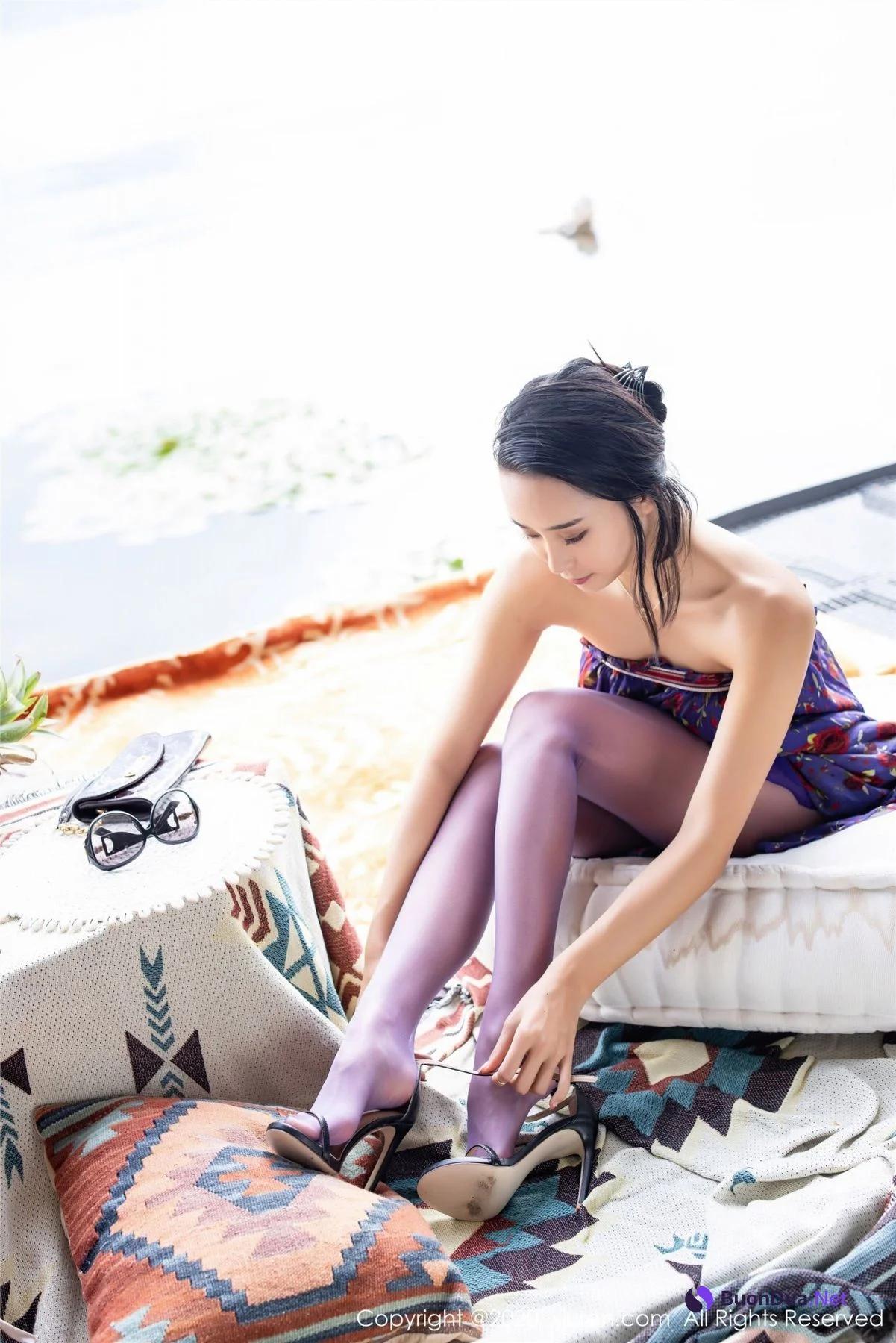 [XIUREN秀人网] 2020.09.09 Vol.2544 藍夏Akasha - Photo 10