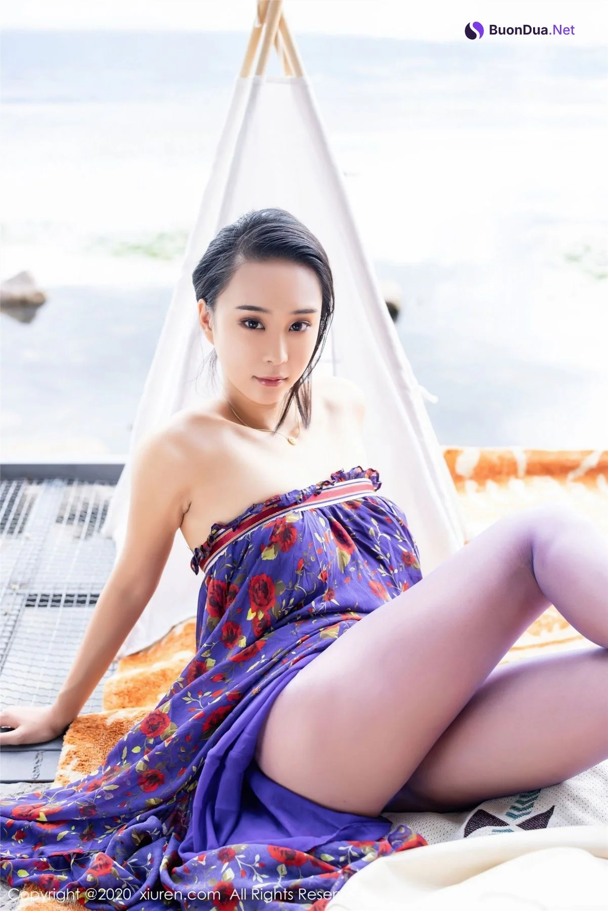 [XIUREN秀人网] 2020.09.09 Vol.2544 藍夏Akasha - Photo 18