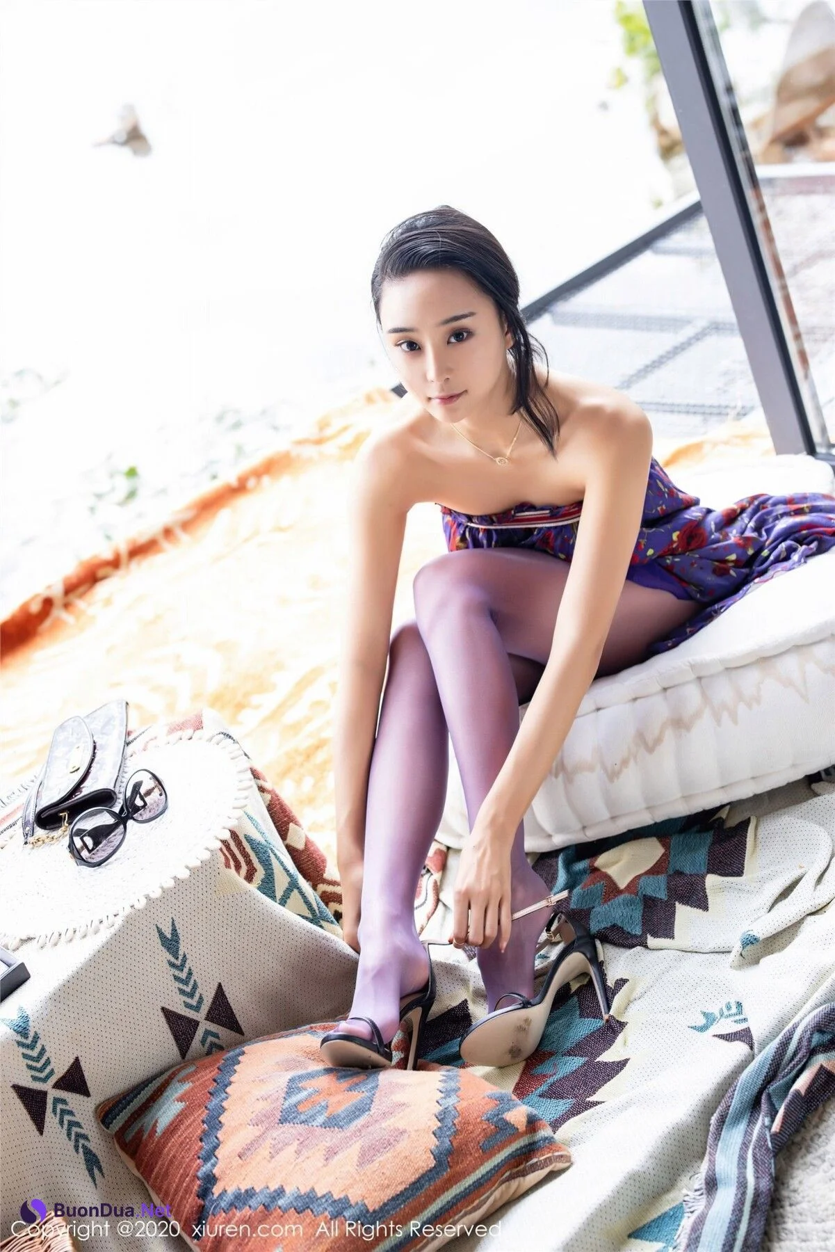 [XIUREN秀人网] 2020.09.09 Vol.2544 藍夏Akasha - Photo 9
