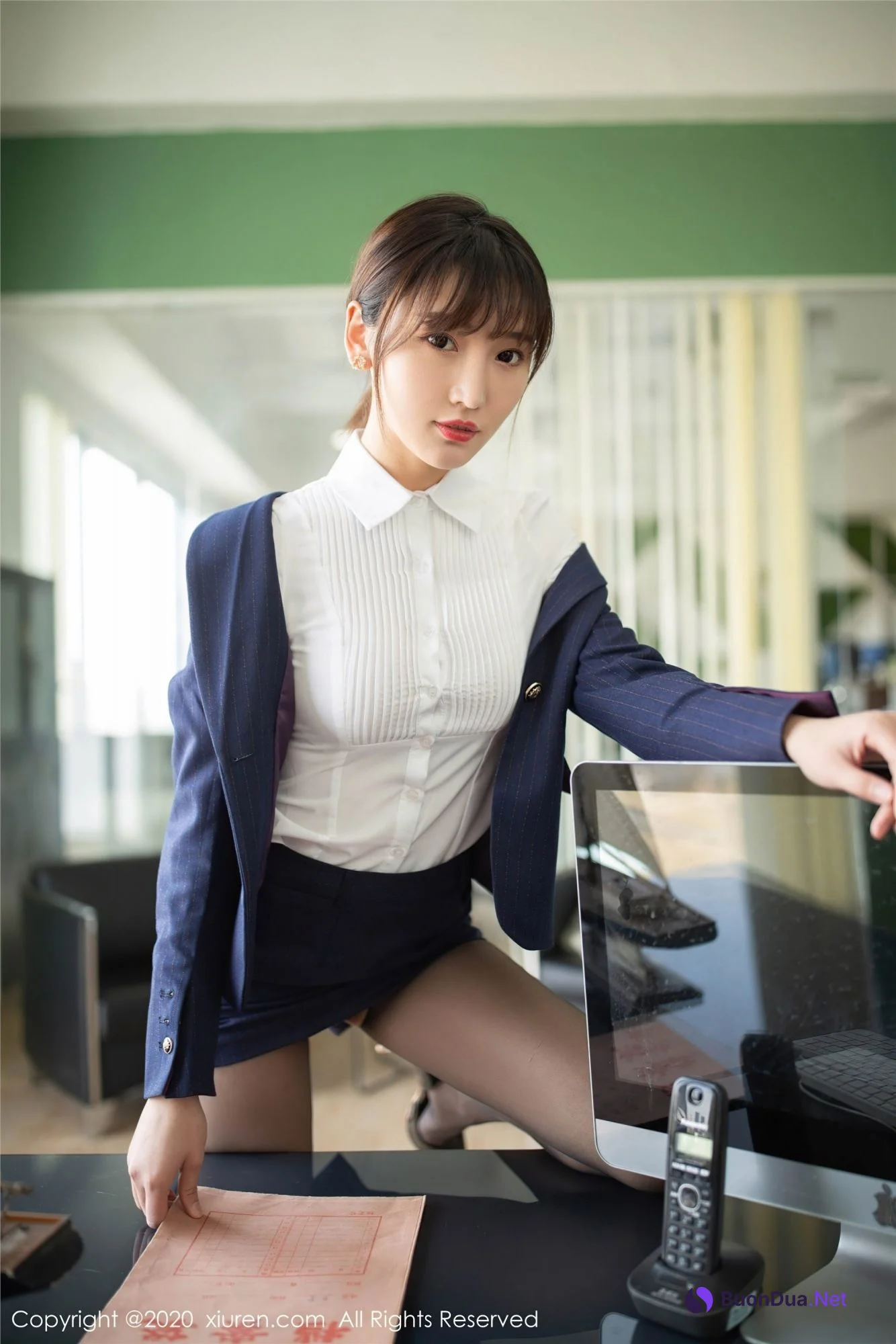 [XIUREN秀人网] 2020.09.18 Vol.2577 陸萱萱 - Photo 10