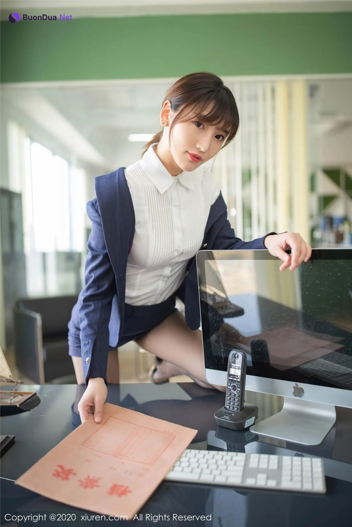 [XIUREN秀人网] 2020.09.18 Vol.2577 陸萱萱 - Photo 11