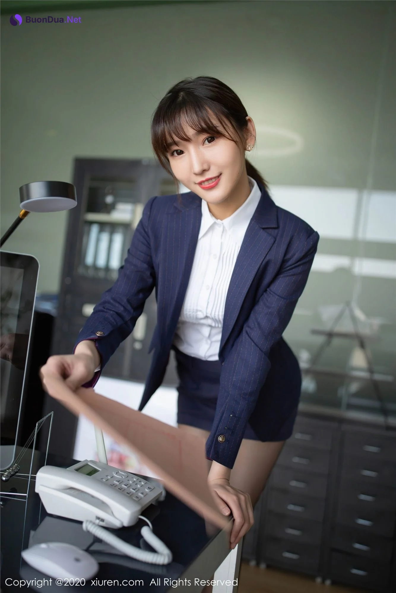 [XIUREN秀人网] 2020.09.18 Vol.2577 陸萱萱 - Photo 5