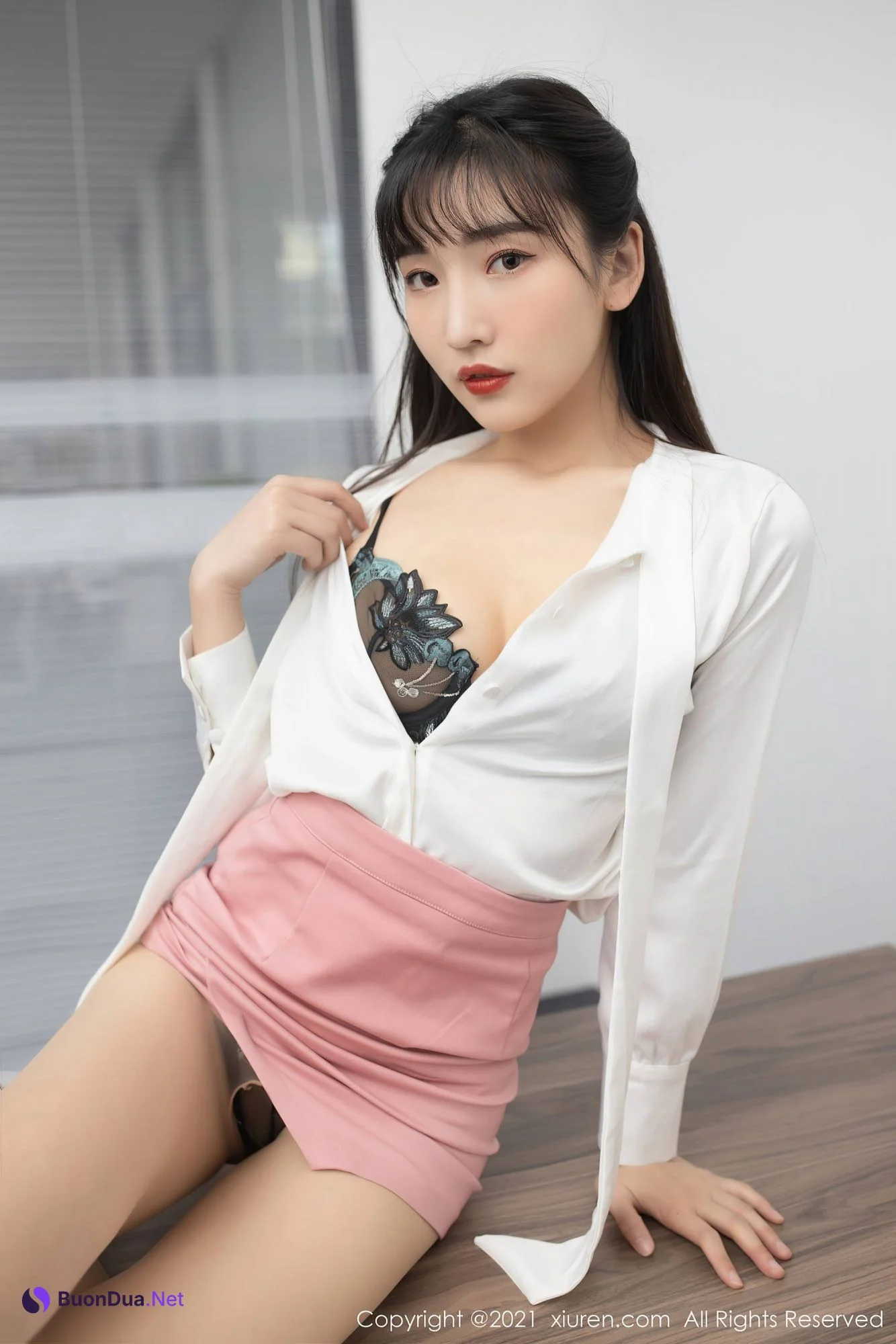 [XIUREN秀人网] 2021.01.21 No.3030 陸萱萱 - Photo 14
