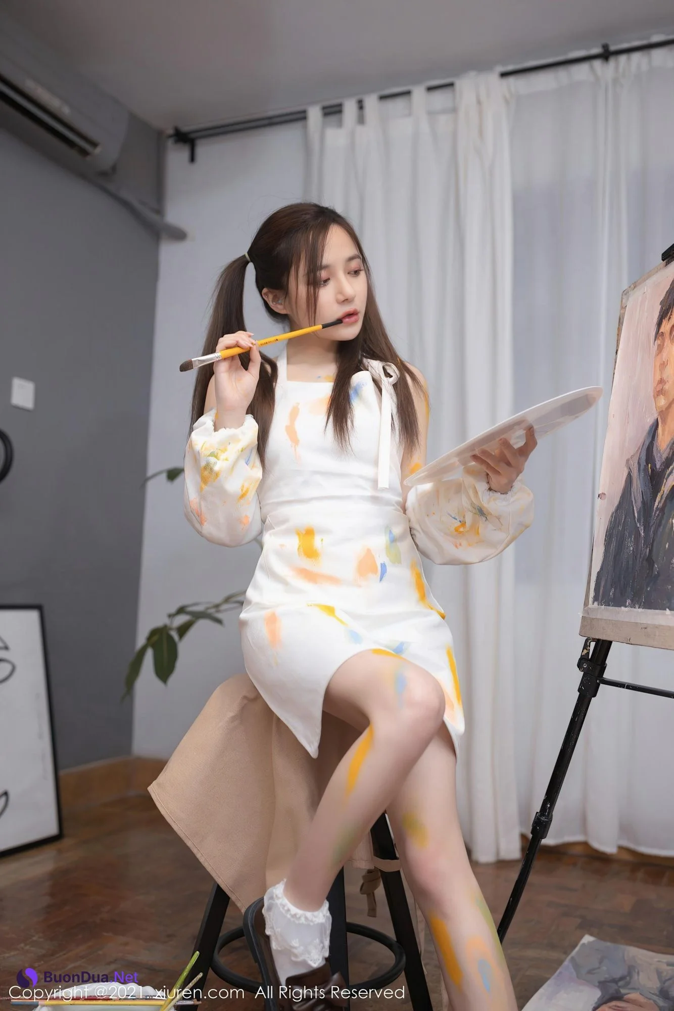 [XIUREN秀人网] 2021.01.26 No.3048 魚子醬Fish - Photo 16