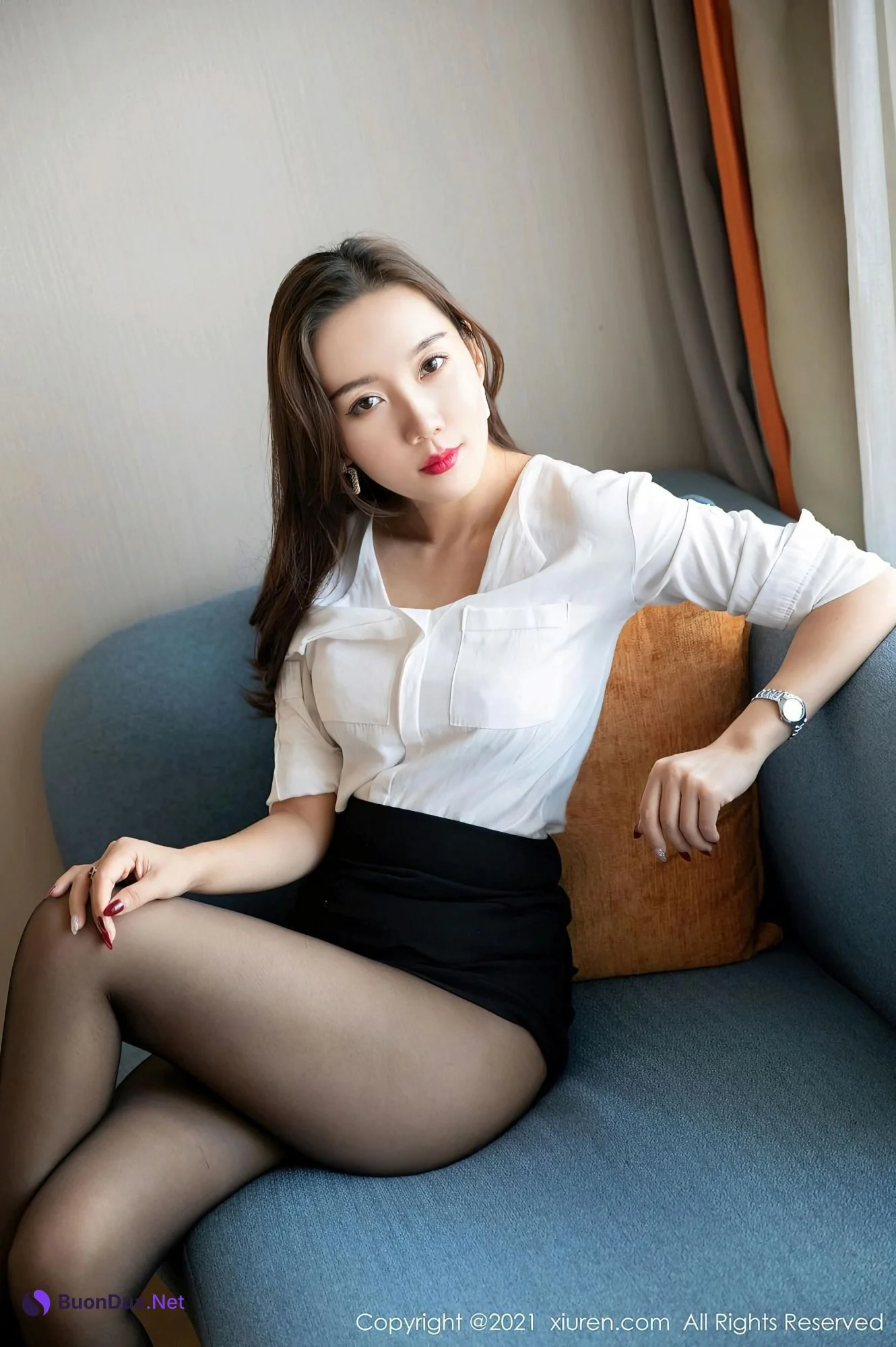 [XIUREN秀人网] 2021.01.27 No.3049 艾靜香 - Photo 14