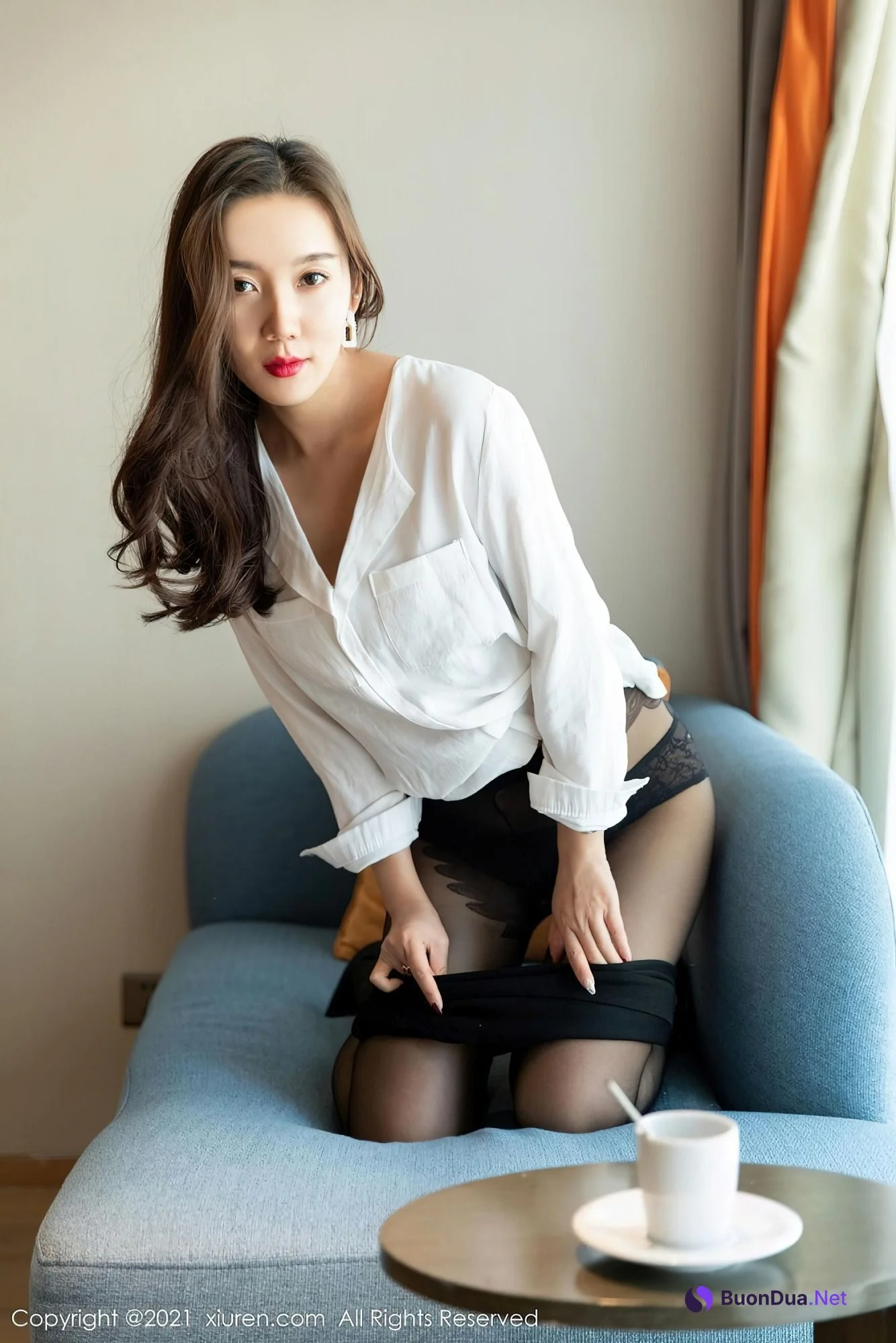 [XIUREN秀人网] 2021.01.27 No.3049 艾靜香 - Photo 20