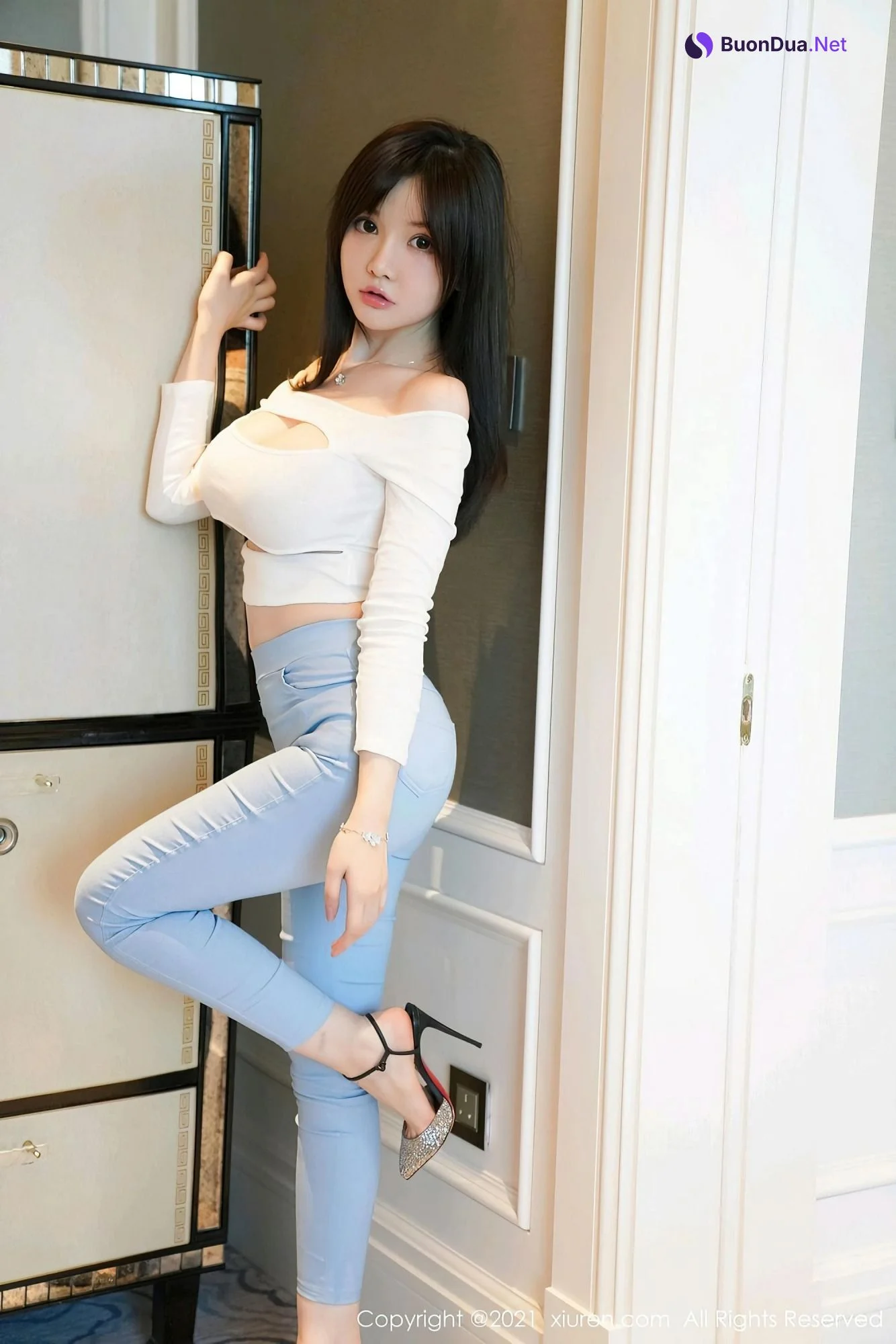 [XiuRen秀人网] 2021.01.28 No.3055 糯美子Minibabe - Photo 19