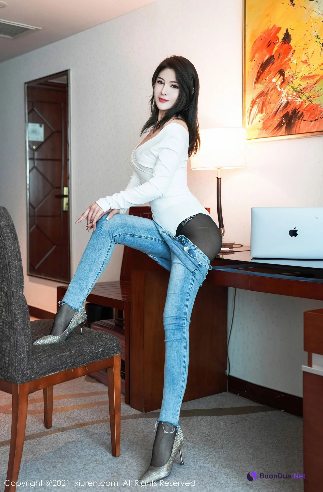 [XiuRen秀人网] 2021.03.03 No.3158 璀灿 - Photo 8