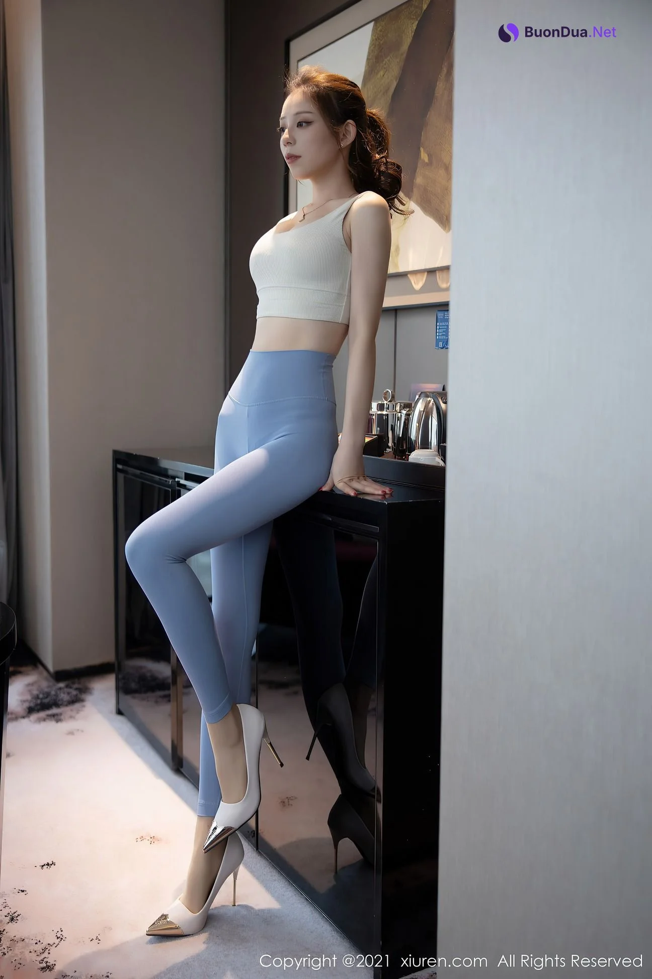 [XiuRen秀人网] 2021.03.31 No.3262 言沫 - Photo 2