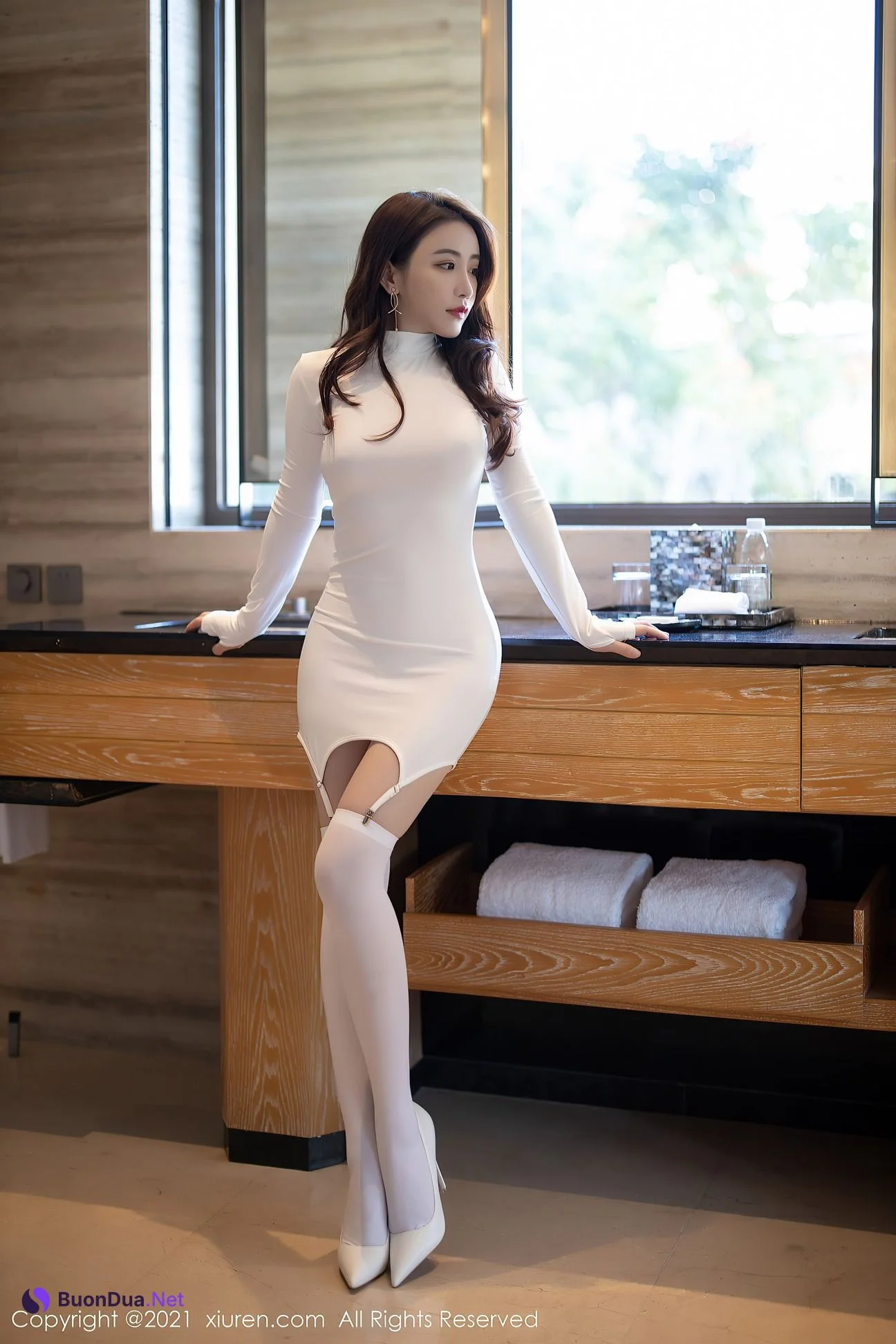 [XiuRen秀人网] 2021.04.08 No.3284 Cherry绯月樱 - Photo 2