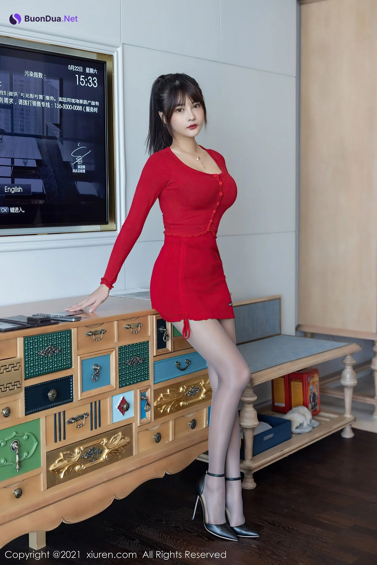 [XiuRen秀人网] 2021.06.23 No.3574 萌奈子 - Photo 4