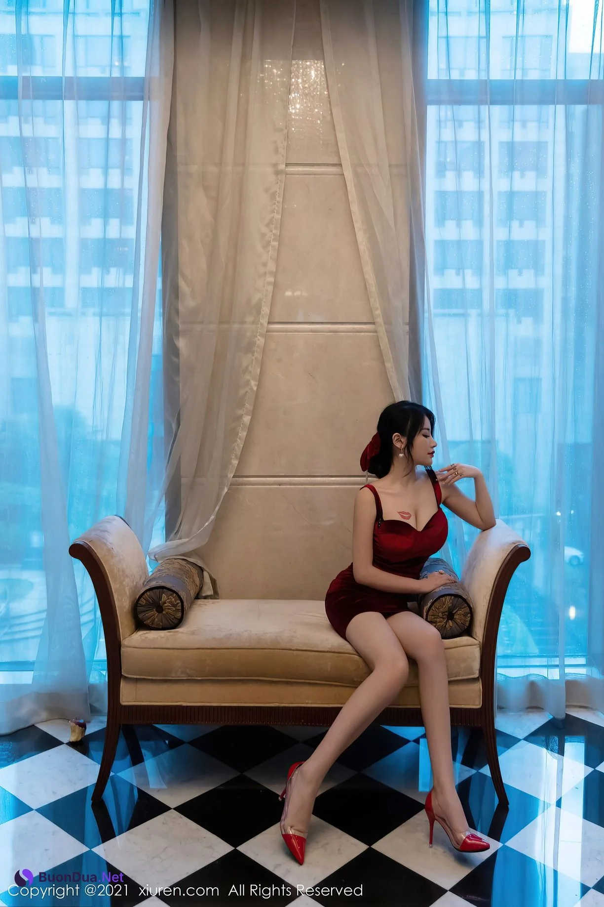 [XiuRen秀人网] 2021.07.19 No.3681 美七Mia - Photo 9