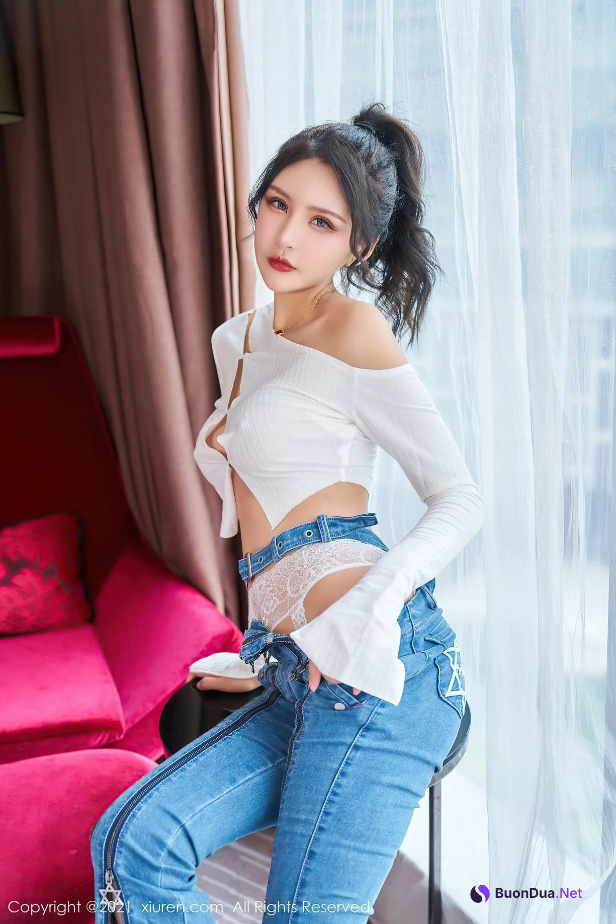 [XiuRen秀人网] 2021.07.27 No.3720 Emily尹菲 - Photo 16