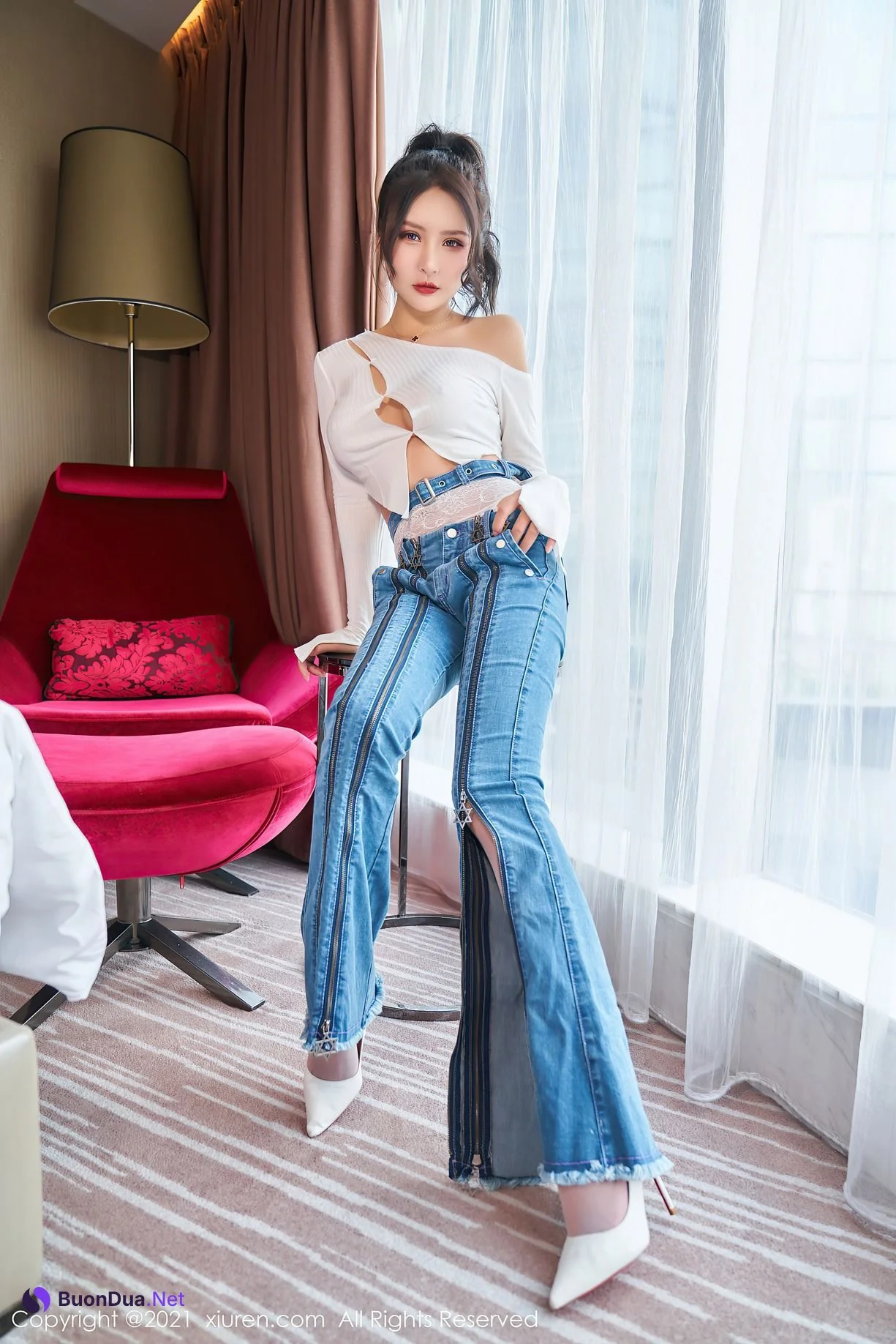 [XiuRen秀人网] 2021.07.27 No.3720 Emily尹菲 - Photo 9
