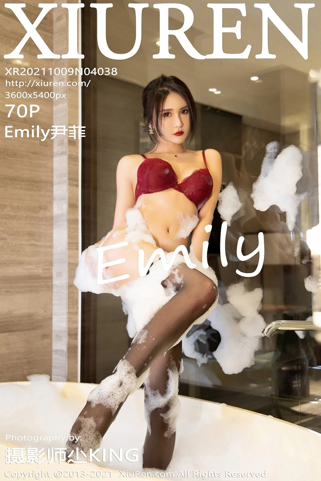 [XiuRen秀人网] 2021.10.09 NO.4038 Emily尹菲